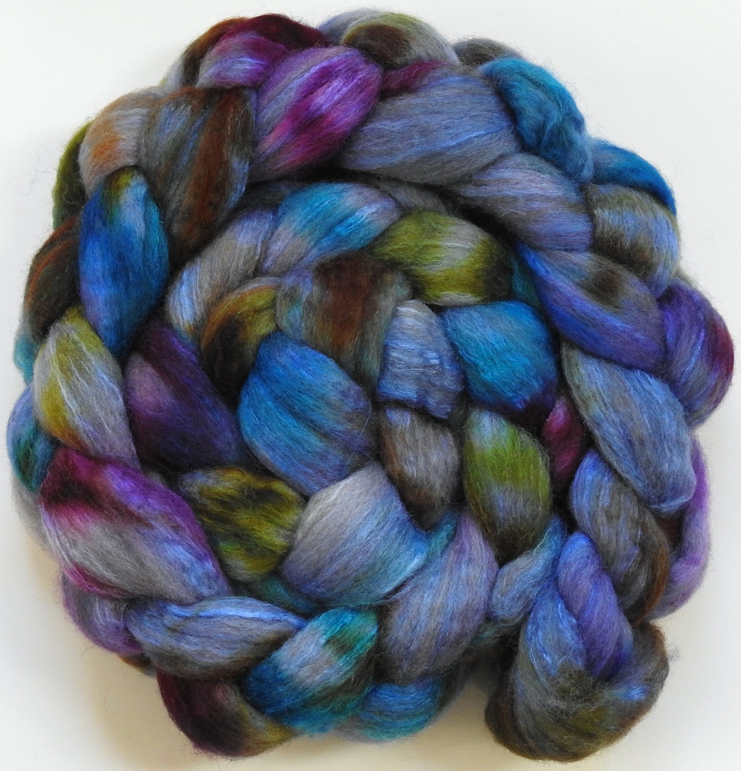 Spanish Bluebells - Mixed Bfl/tussah silk (85/15)