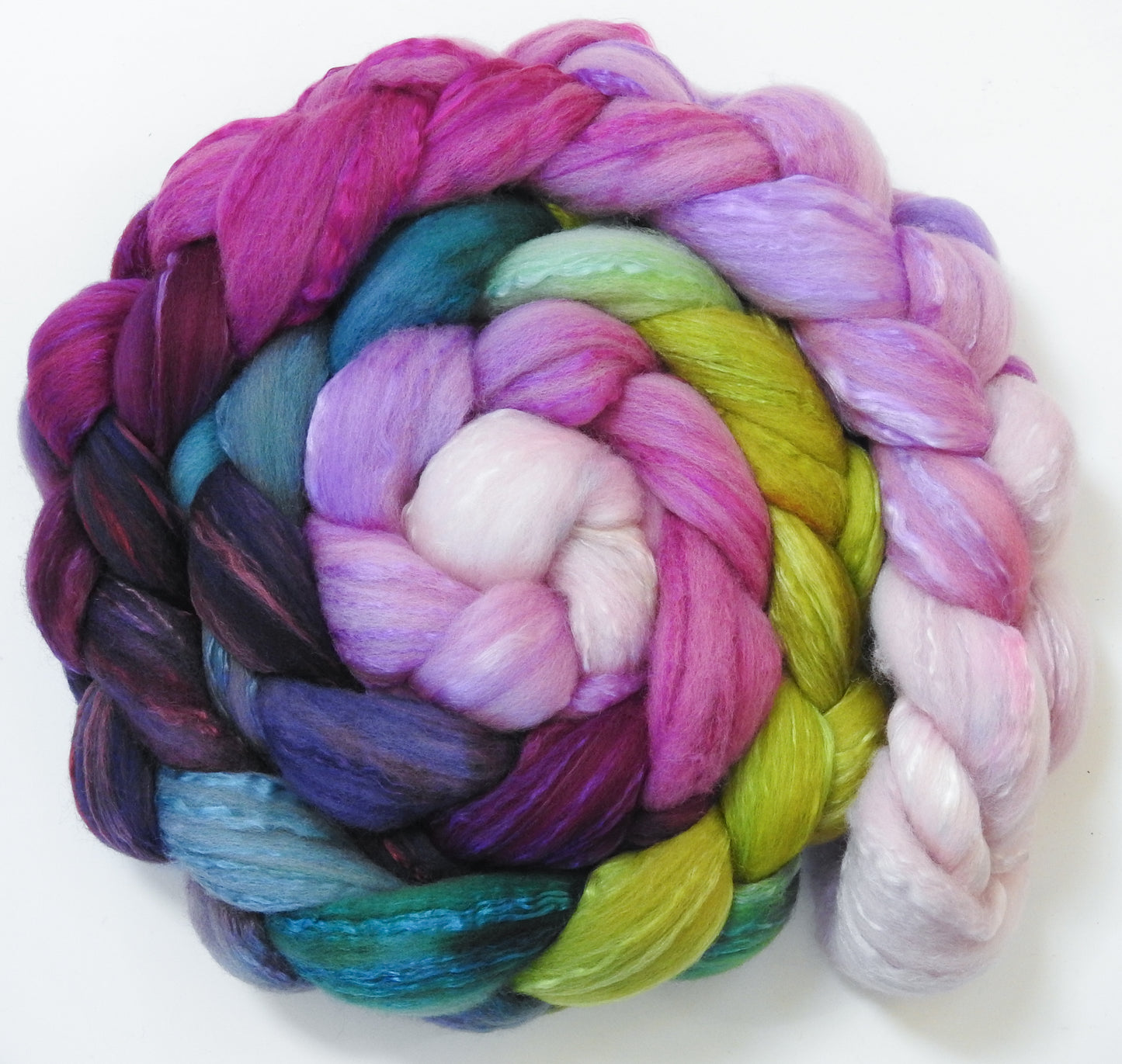 Peach Blossom (5.5 oz) - Organic Polwarth / Mulberry silk (80/20)