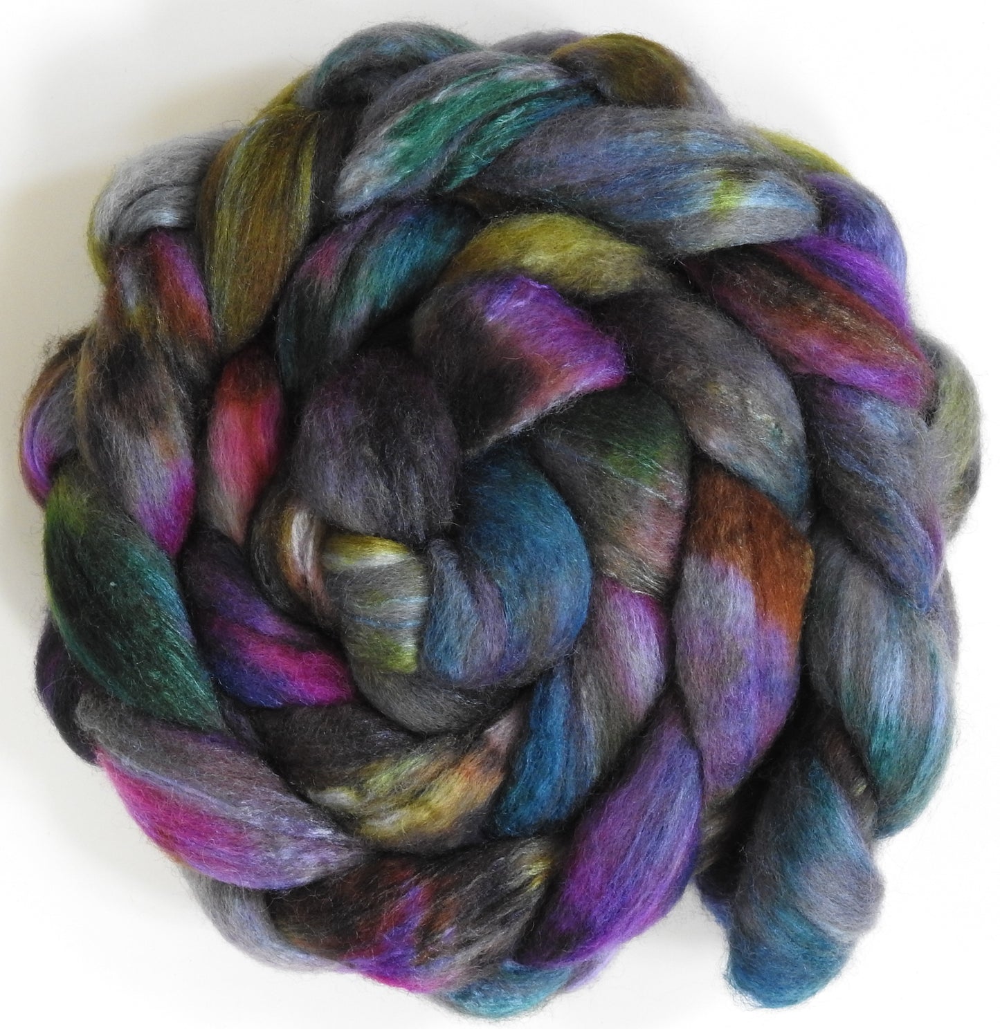 Geode (5.6 oz) - Mixed Bfl/tussah silk (85/15)