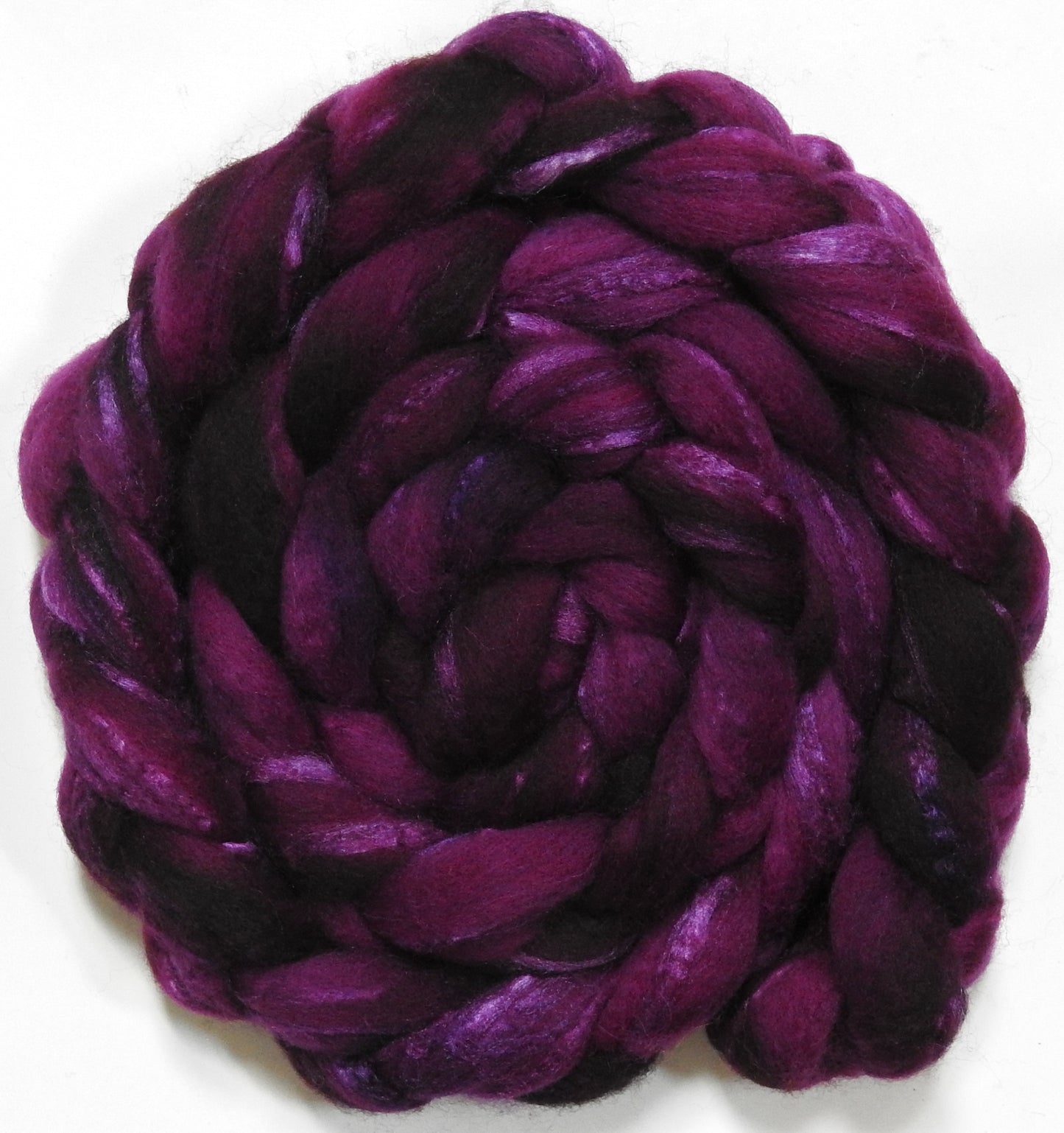 Aubergine (5.5 oz) - Bfl /tussah silk (70/30)