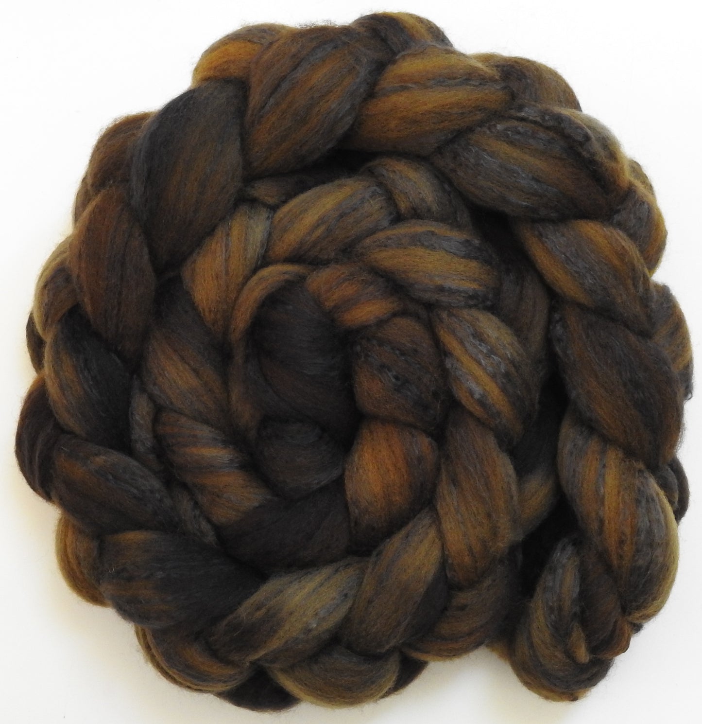 Raw Umber (5.5 oz) - Organic Polwarth / Mulberry silk (80/20)