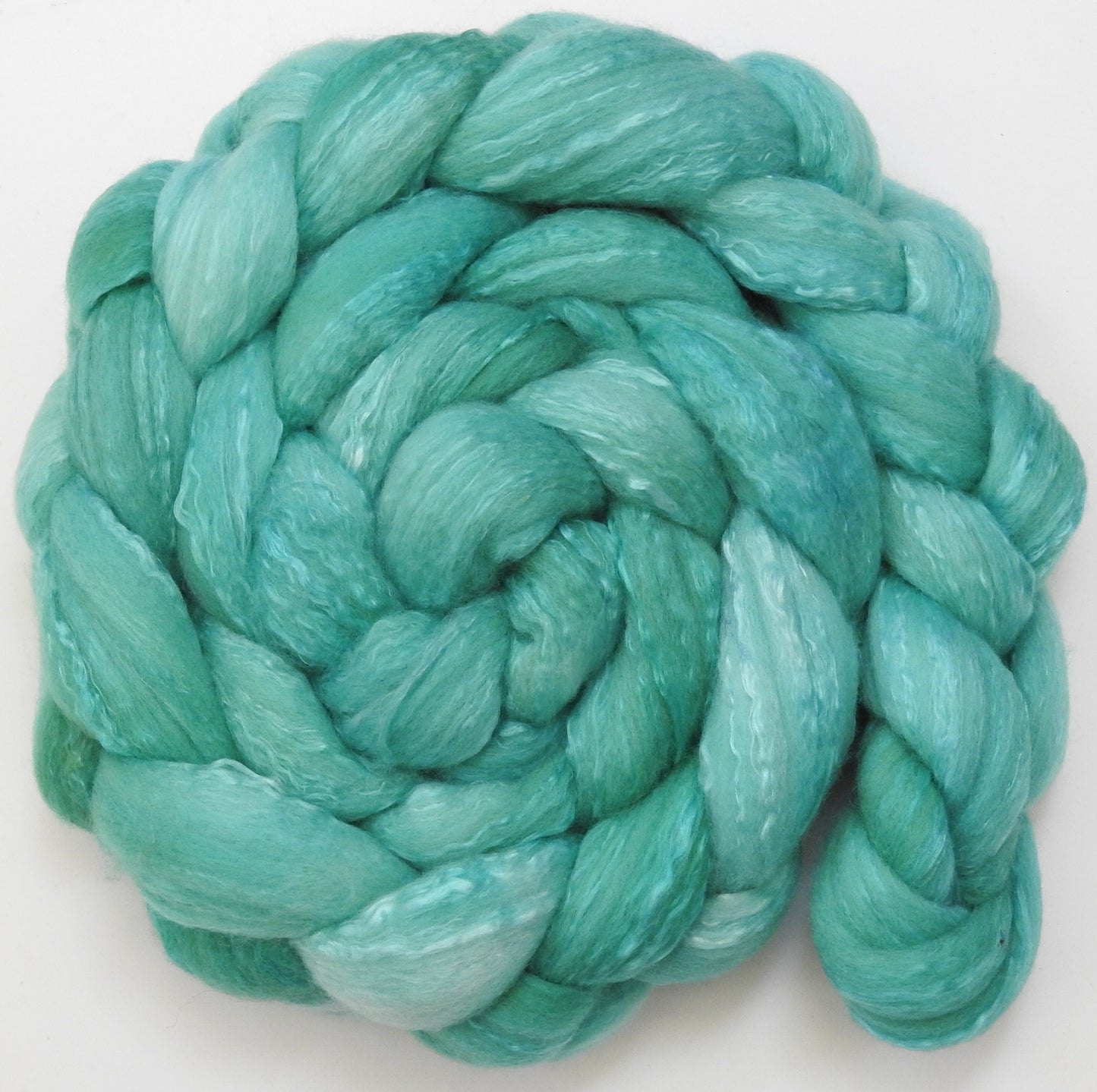 Robin's Egg (5.6 oz) - Organic Polwarth / Mulberry silk (80/20)