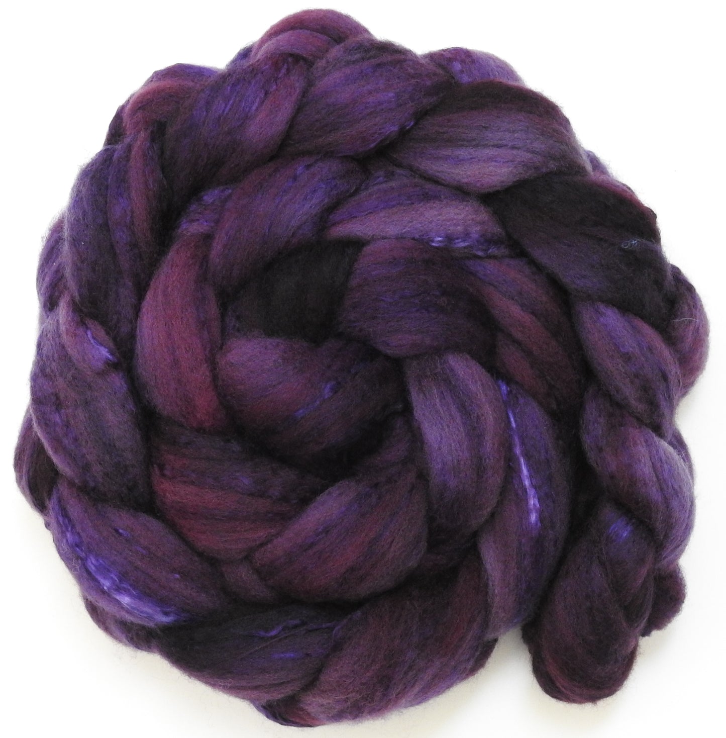 Elderberry (5.5 oz) - Organic Polwarth / Mulberry silk (80/20)