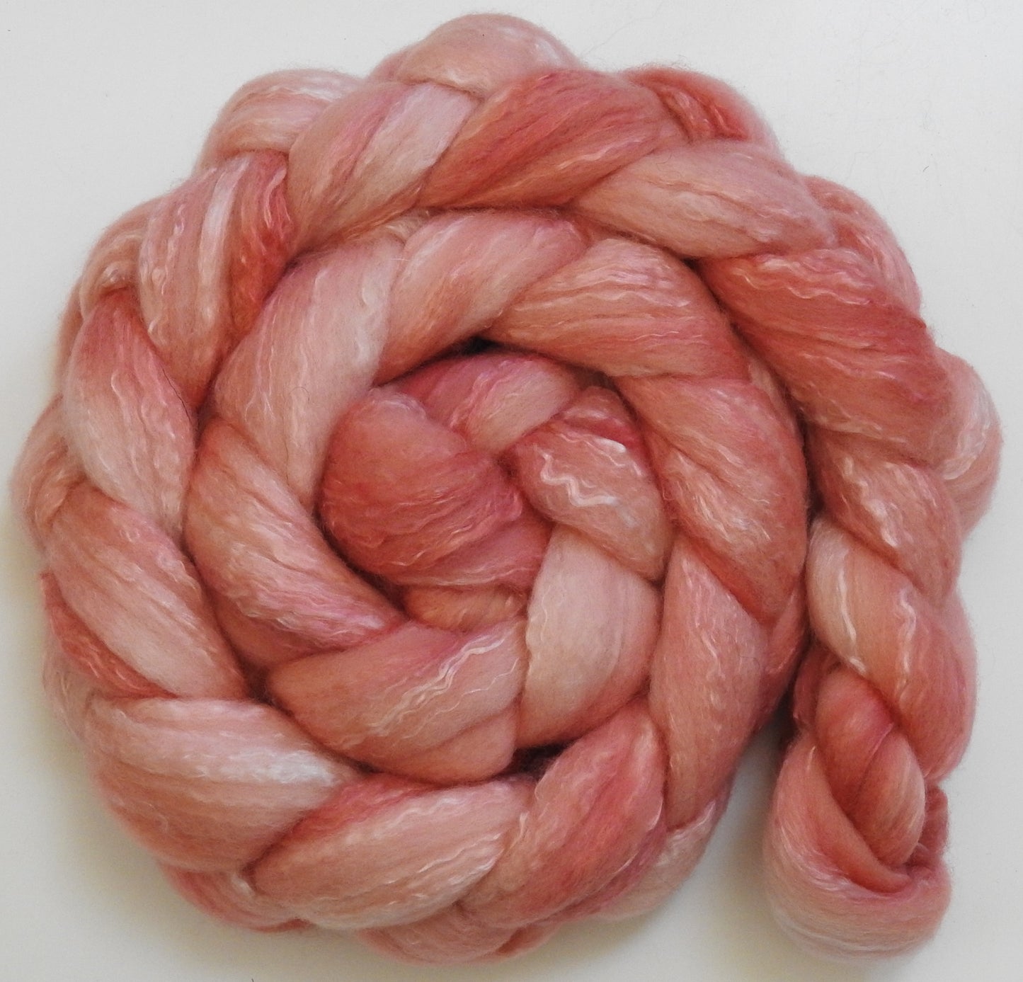 Rose Quartz (5.6 oz) - Organic Polwarth / Mulberry silk (80/20)