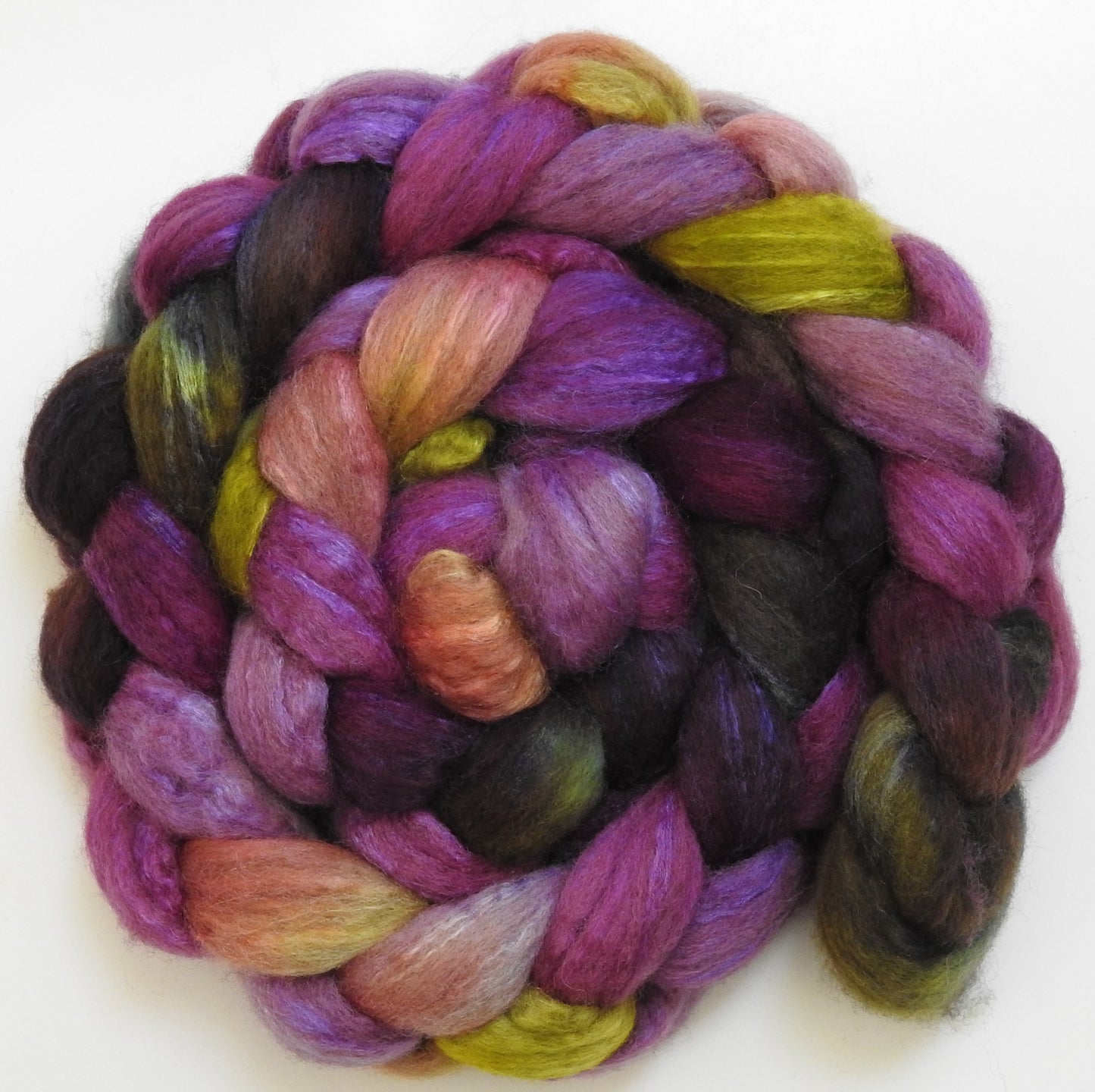 Johnny Jump-Up (5.5 oz) - Mixed Bfl/tussah silk (85/15)