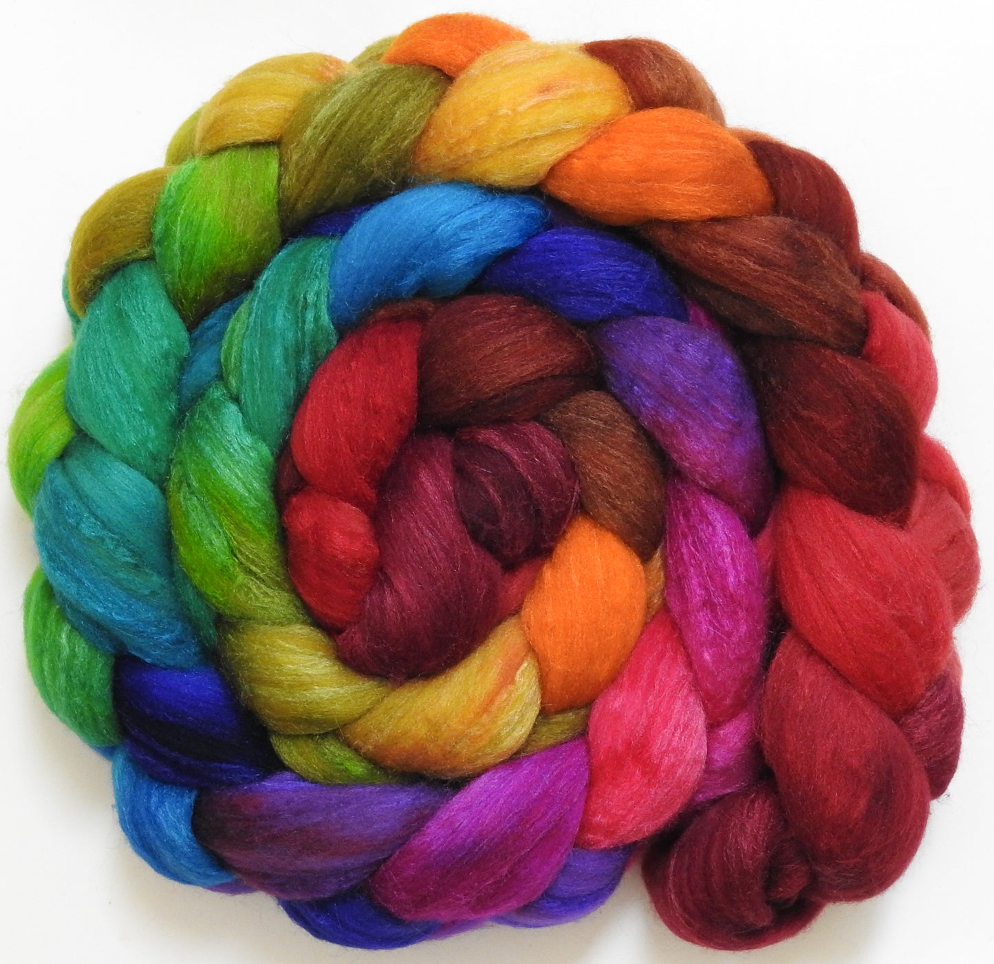 End of the Rainbow (5.6 oz) - Rambouillet /tussah silk (80/20)