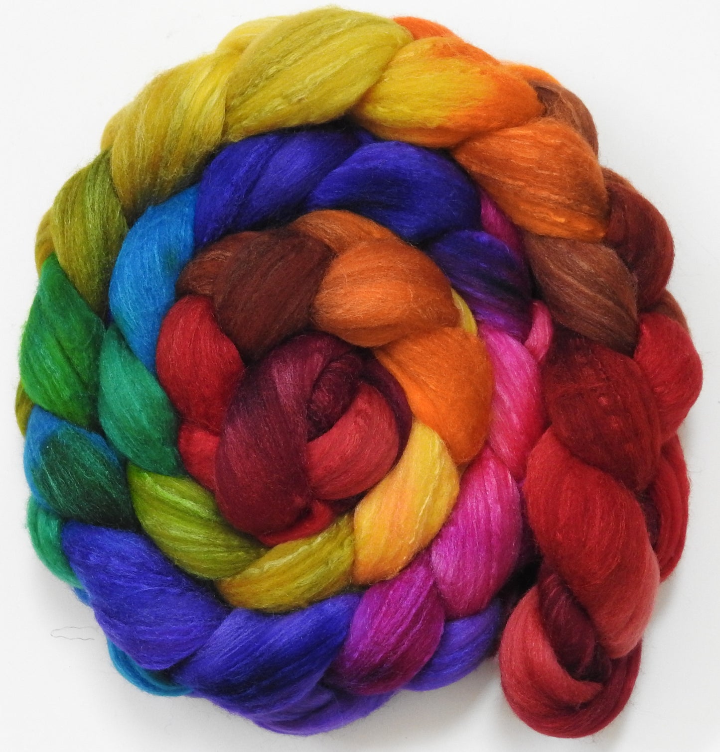 End of the Rainbow (5.6 oz) - Rambouillet /tussah silk (80/20)