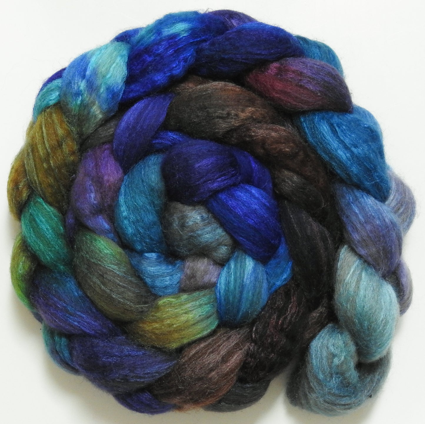 Half Moon Bay (5.5 oz) - Mixed Bfl/tussah silk (85/15)