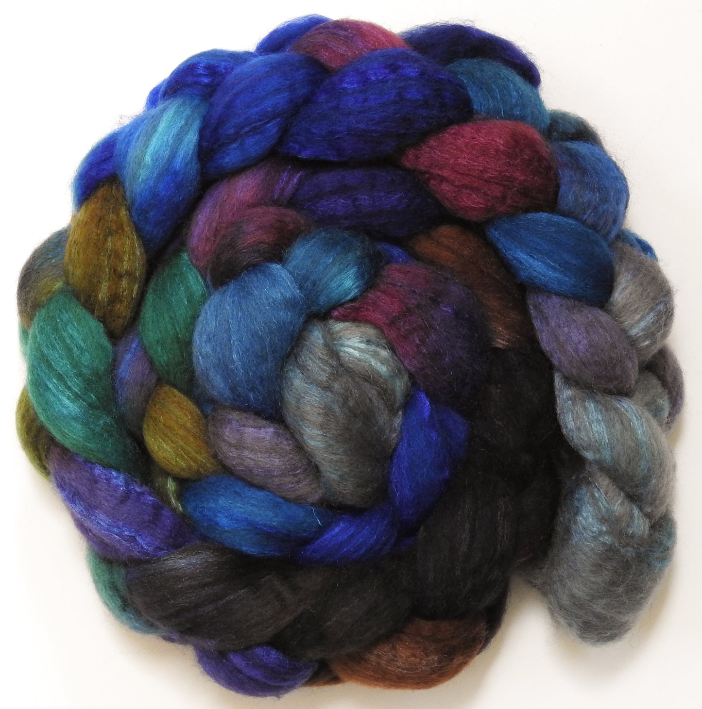 Half Moon Bay (5.5 oz) - Mixed Bfl/tussah silk (85/15)