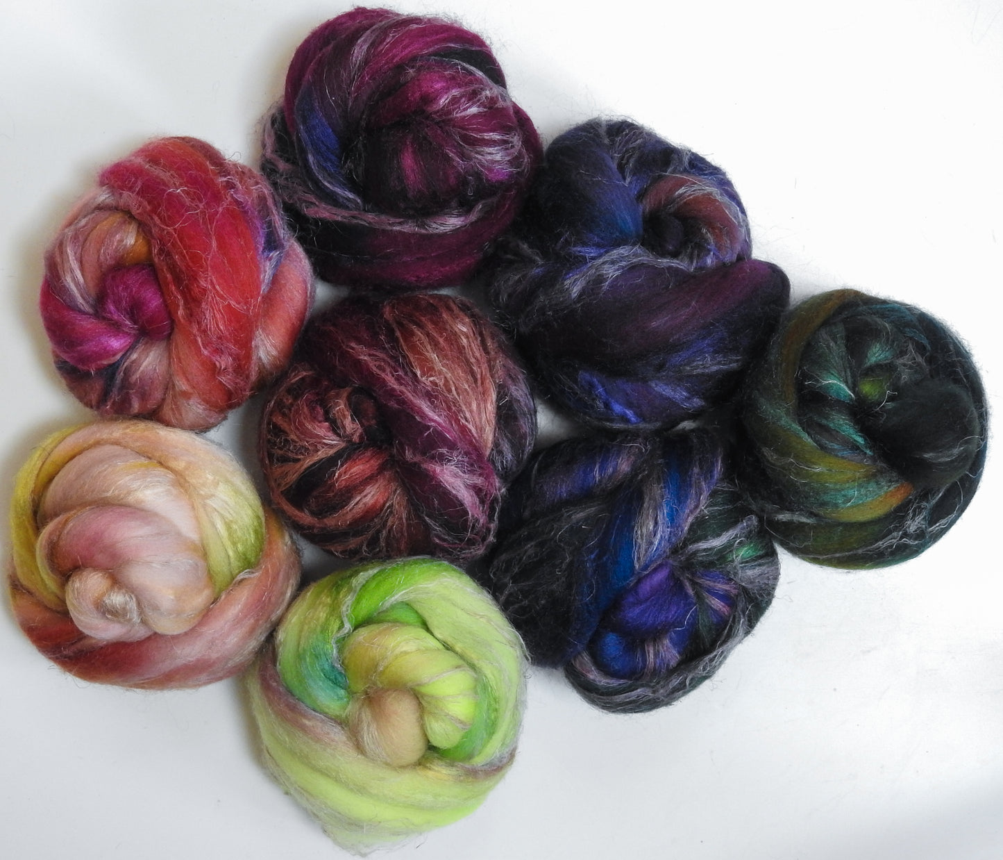 Lenten Roses (11.3 oz) - Merino/ Tussah Silk/ Natural Flax (50/25/25)