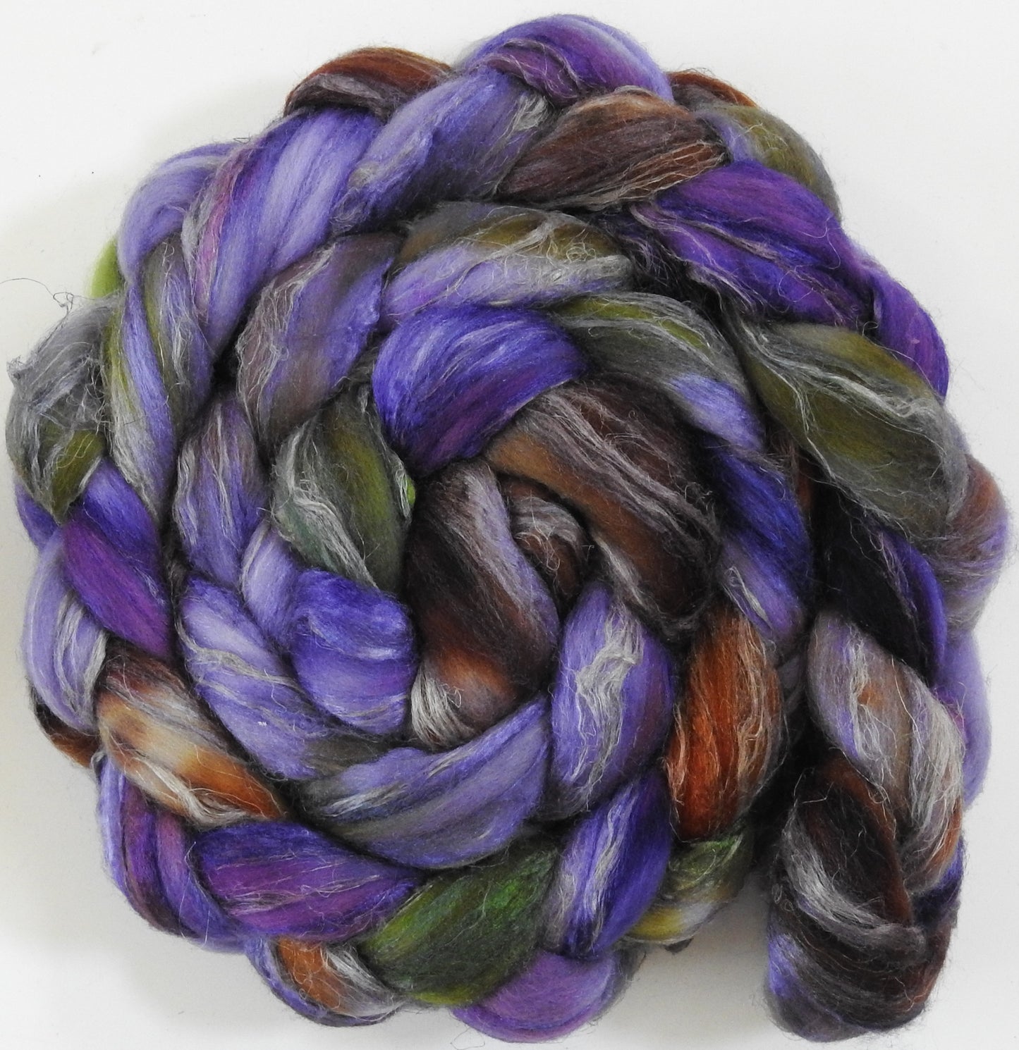 Pennyroyal (5.6 oz) - Merino/ Tussah Silk/ Natural Flax (50/25/25)