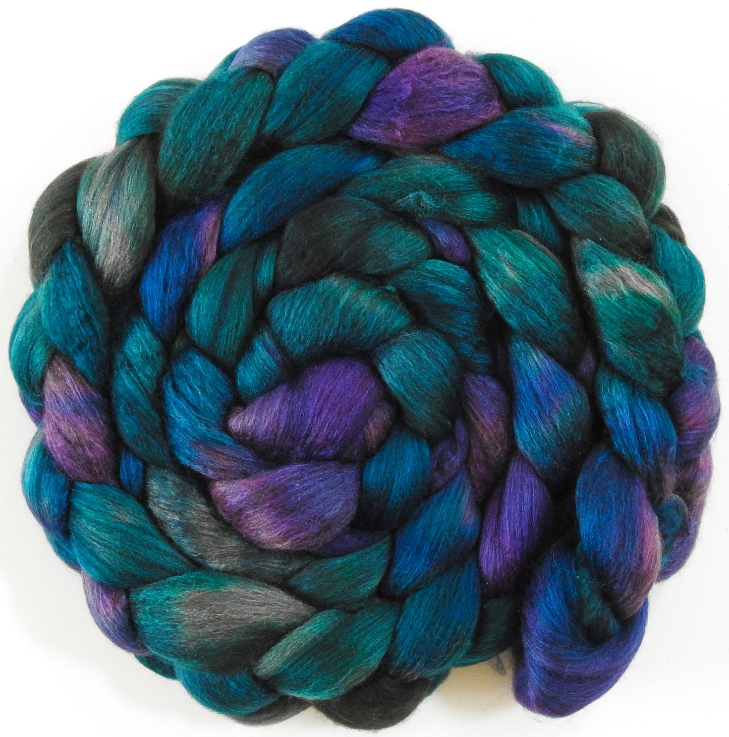 Peacock Ore (5.3 oz)- Charcoal Haunui / Mulberry Silk (70/30)