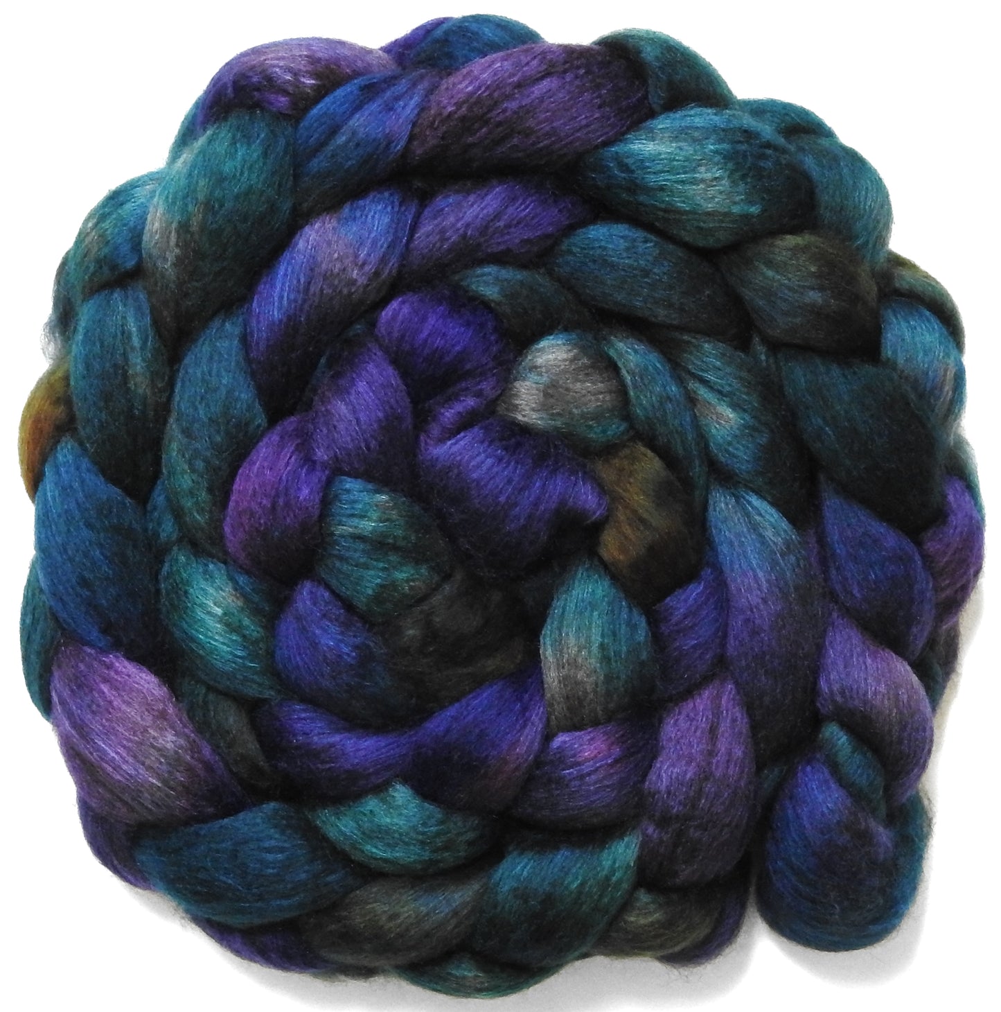 Peacock Ore -Charcoal Haunui / Mulberry Silk (70/30)