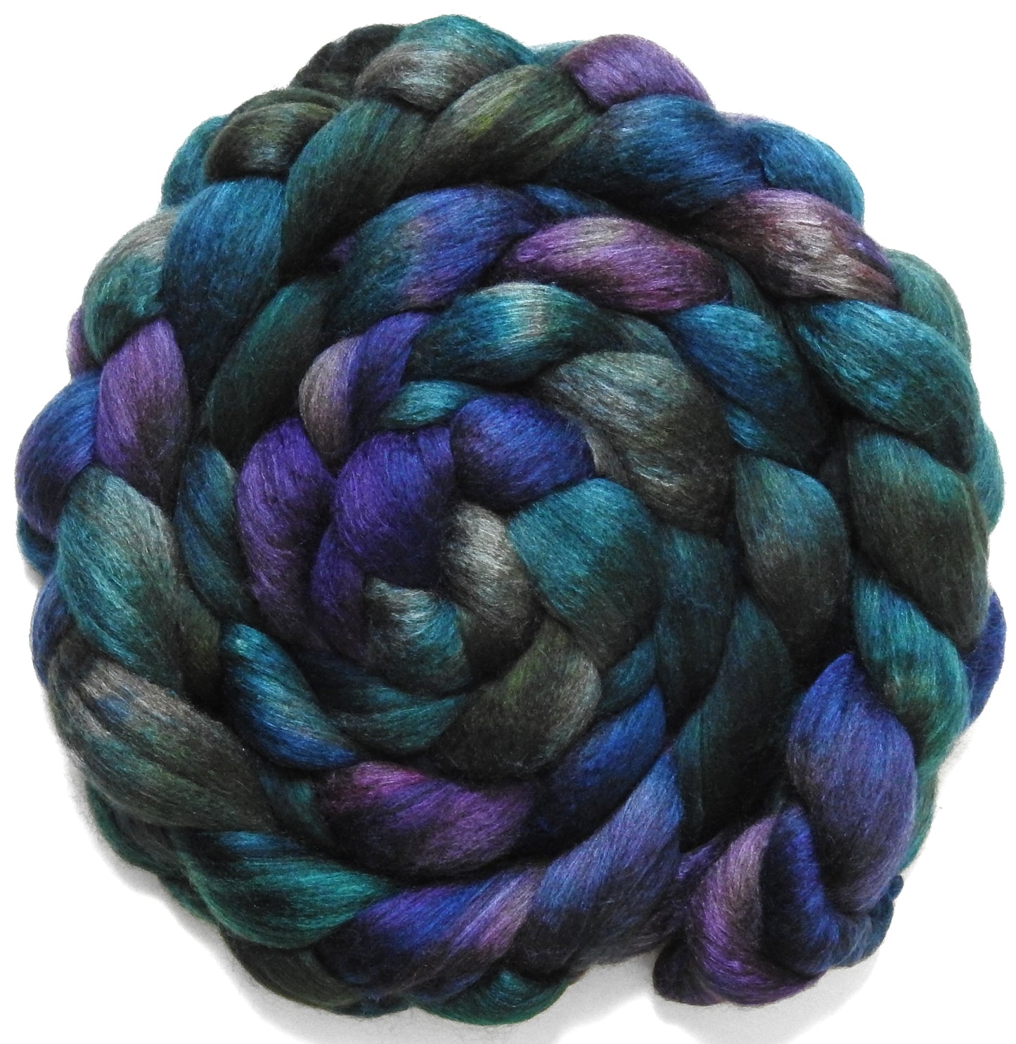 Peacock Ore -Charcoal Haunui / Mulberry Silk (70/30)