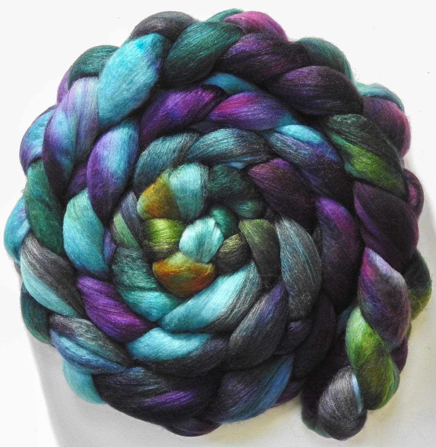 Damsel in Distress (5.4 oz) - Harlequin Haunui / Mulberry Silk (70/30)