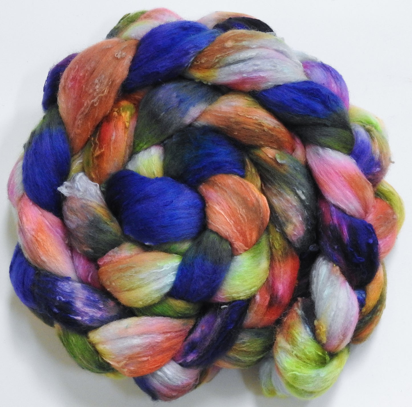 Melted Crayons (5.7 oz) - 25 micron Merino/ Silk Slubs (70/30)