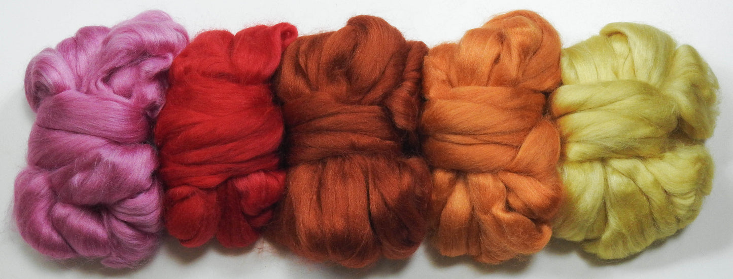 Snapdragon- 100% Tussah Silk Set - 5 oz.