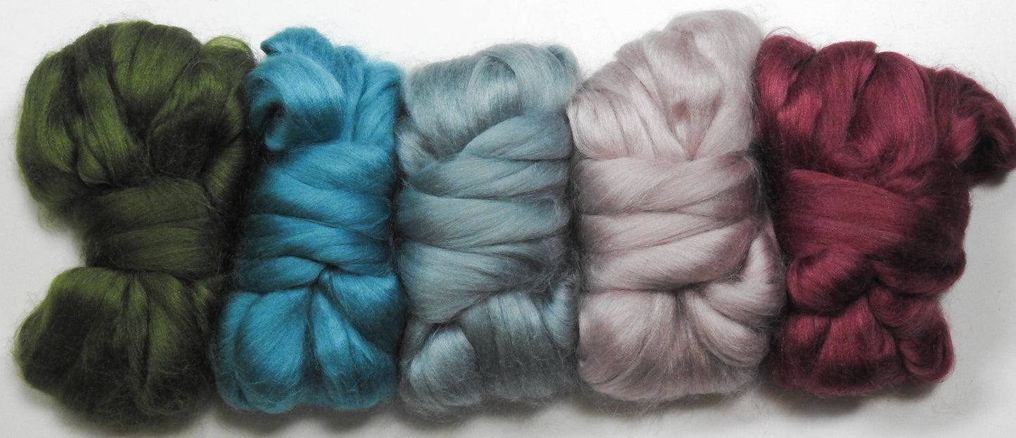 Astilbe Set- 100% Tussah Silk Set - 5 oz.