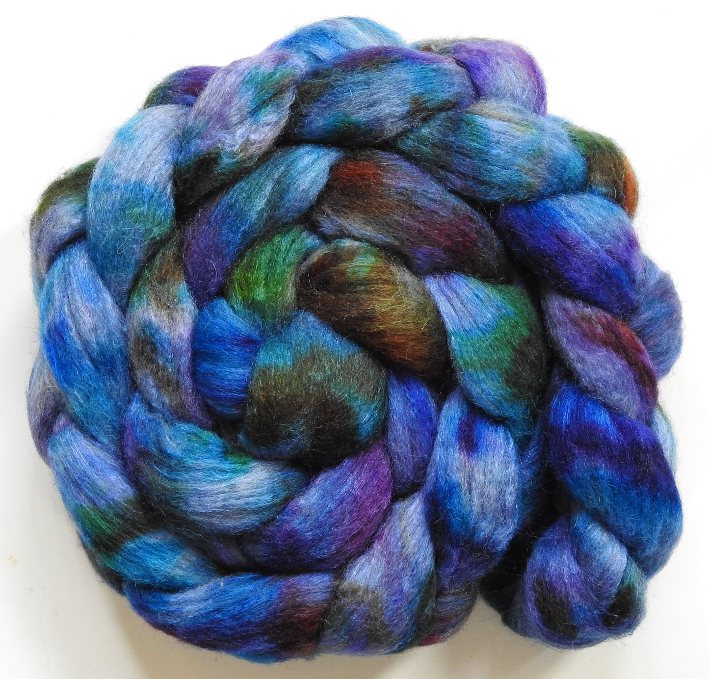Spanish Bluebells (5.6 oz) - Mixed Bfl /tussah silk (85/15)