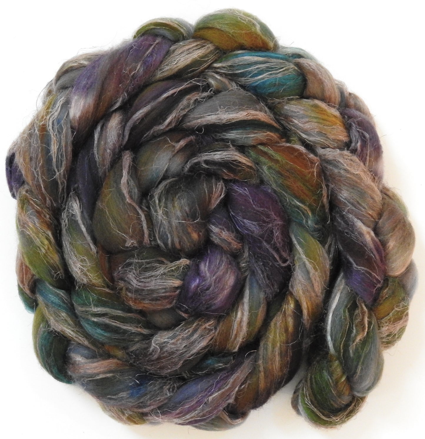 Lodestone - (5.7 oz) - Merino/ Tussah Silk/ Natural Flax (50/25/25)
