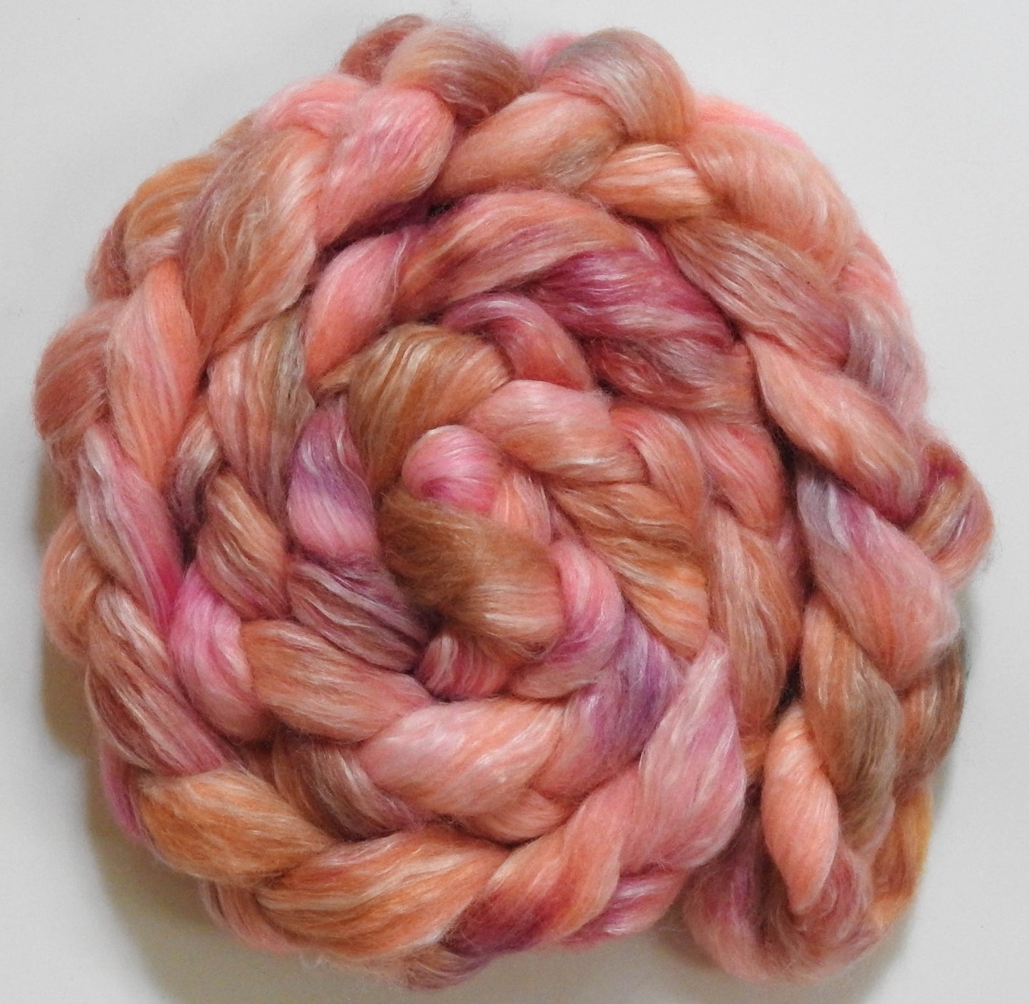 In the Pink (5.7 oz.)- White-faced Woodland/ Ramie/ Llama/ Bamboo (35/35/15/15)-