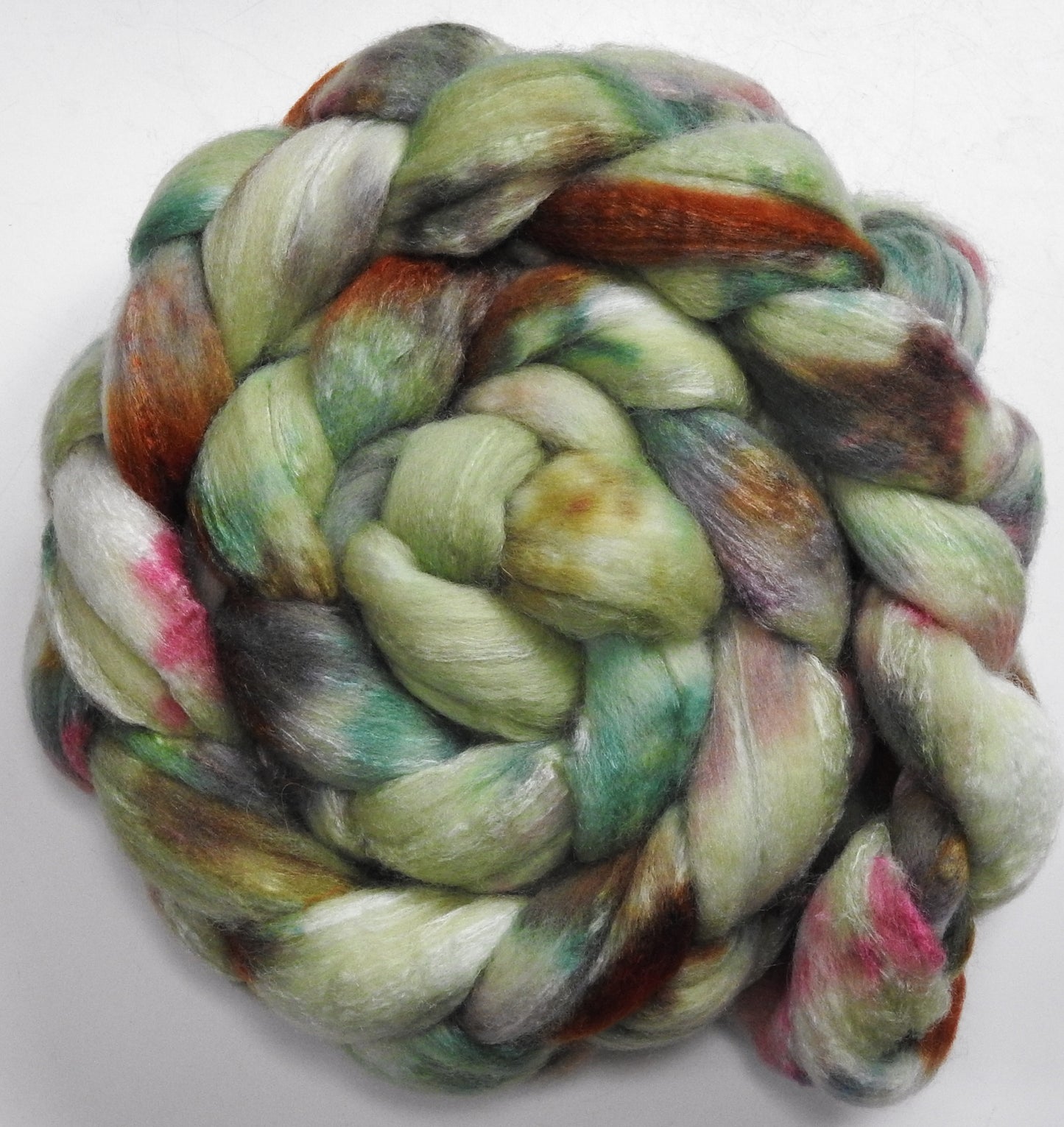 Pistachio Gelato (5.8 oz) - Polwarth / Tussah silk (85/15)