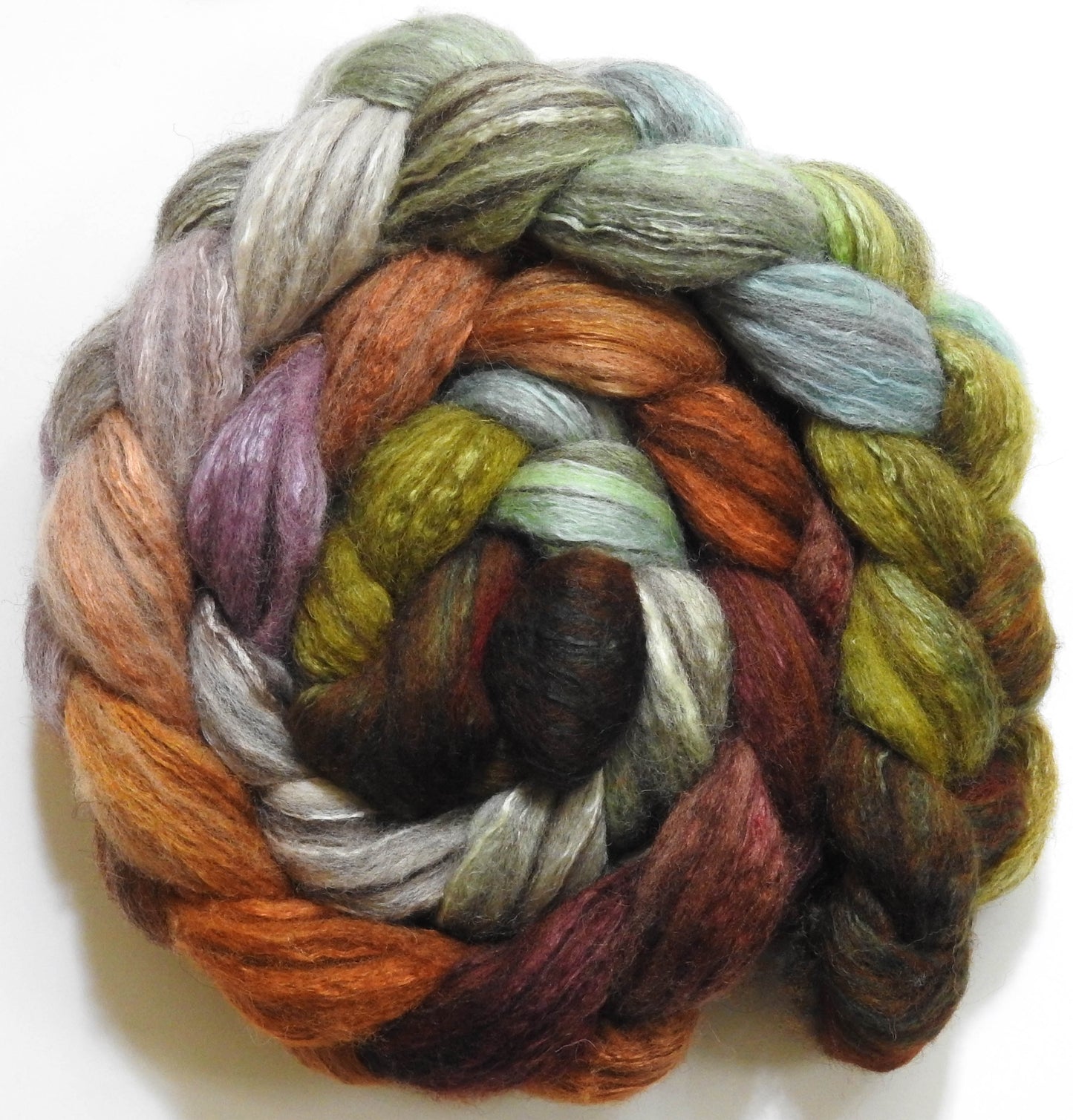 Vintage Bordeaux - Humbug Shetland/ Mulberry Silk (75/25)
