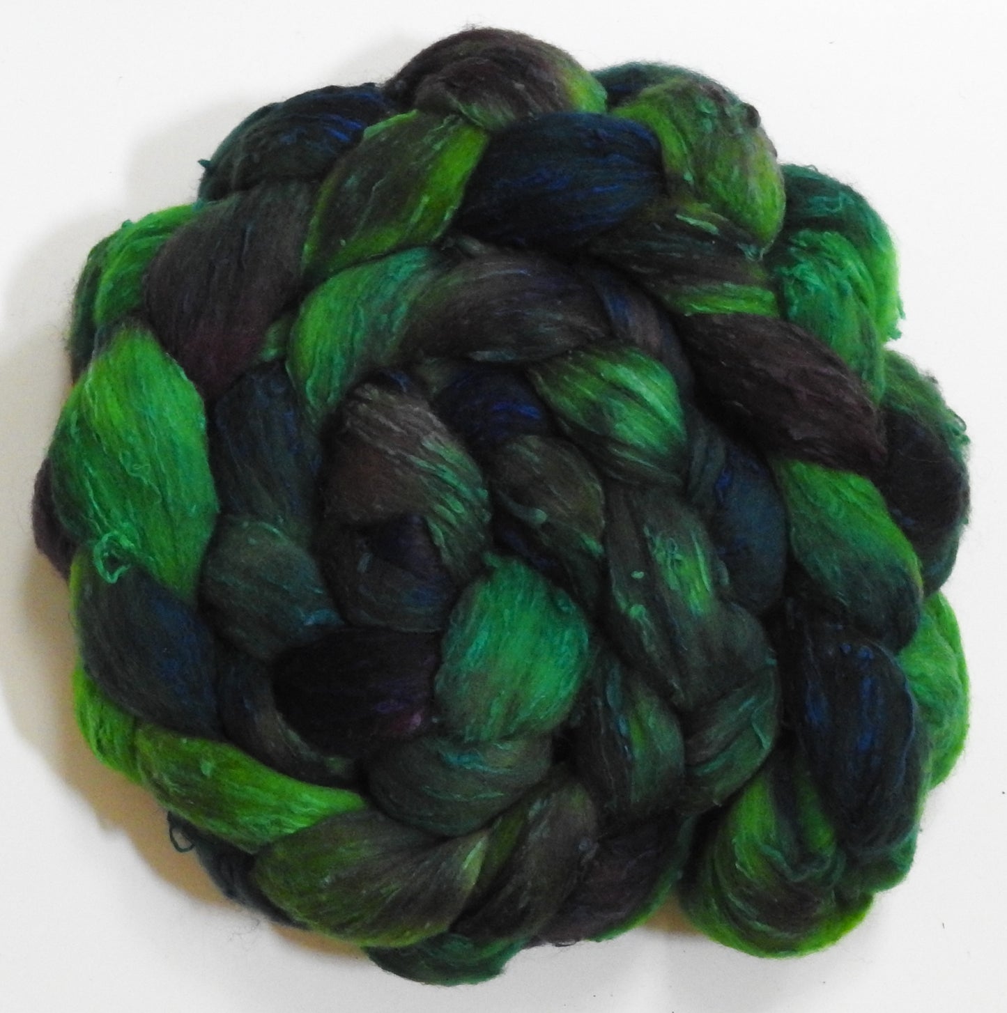 Thai Basil (5.8 oz)- 25 micron Merino/ Silk Slubs (70/30)