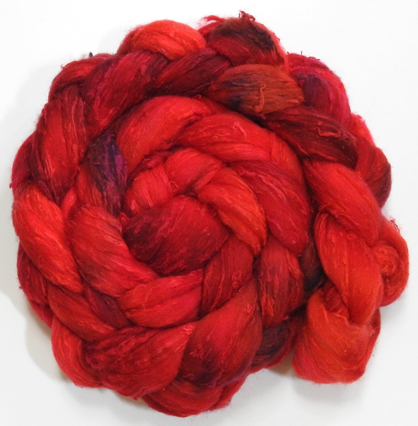 Empire Apple (5.7 oz)- 25 micron Merino/ Silk Slubs (70/30)