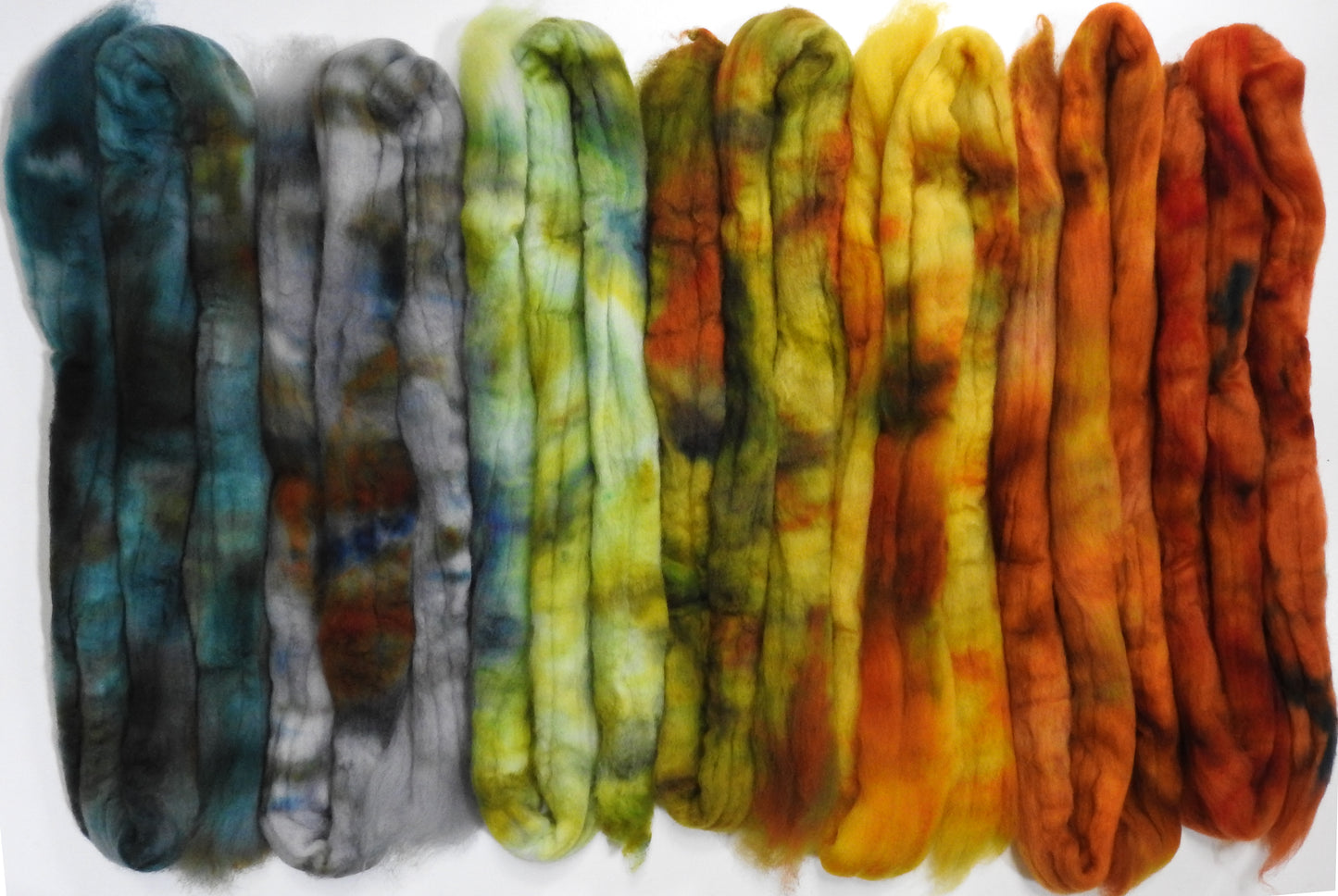 Gourds (10 oz) -Dyed Gradient Set- Cormo Top (23 mic.)