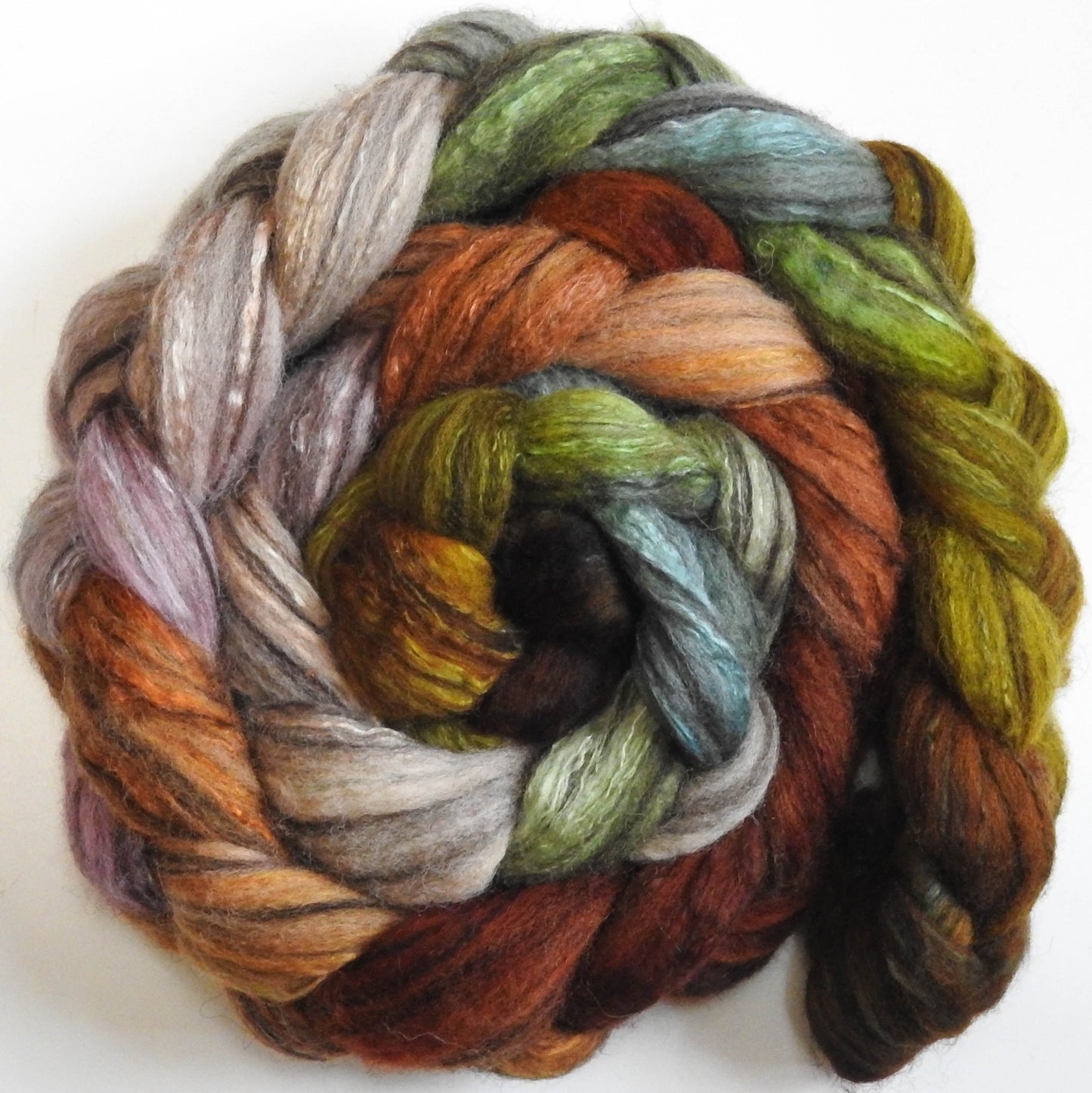 Vintage Bordeaux - Humbug Shetland/ Mulberry Silk (75/25)