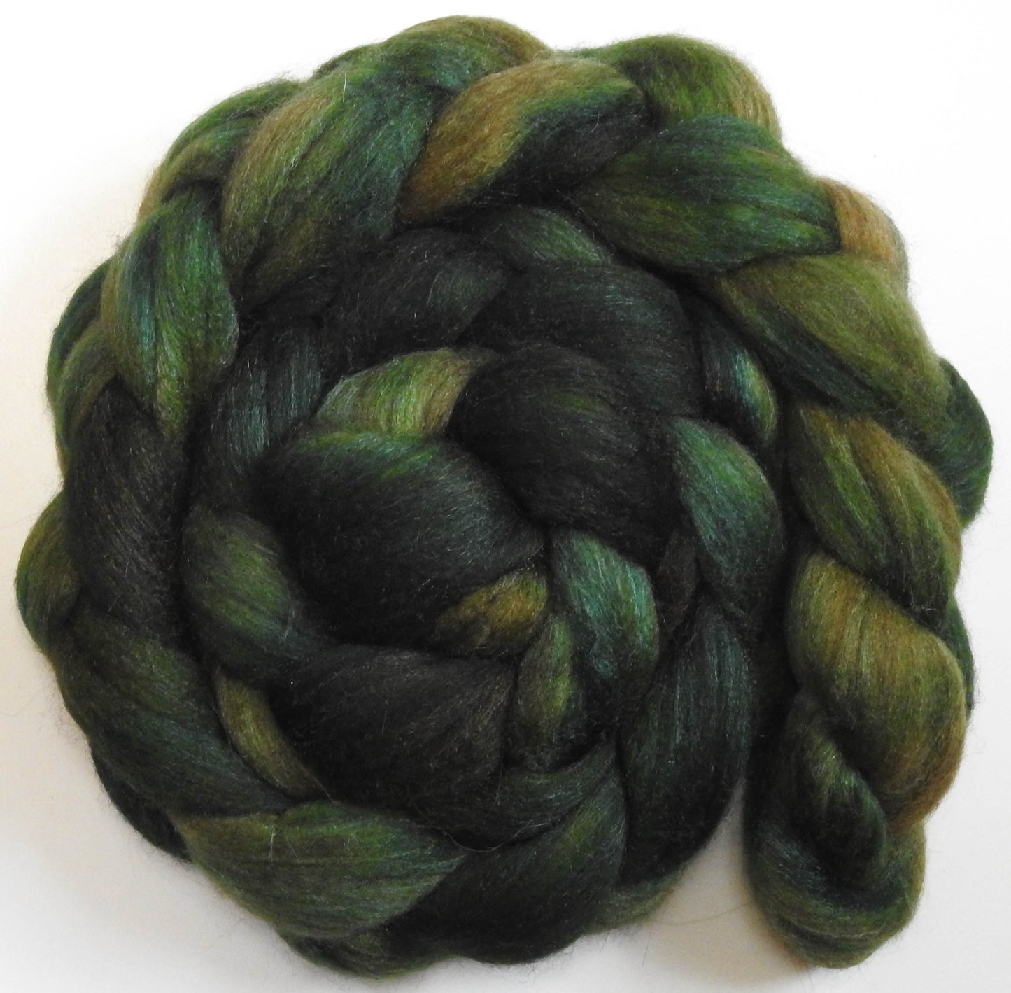 Scallion - 5.4 oz- Polwarth/ Llama/ Tussah (50/30/20)