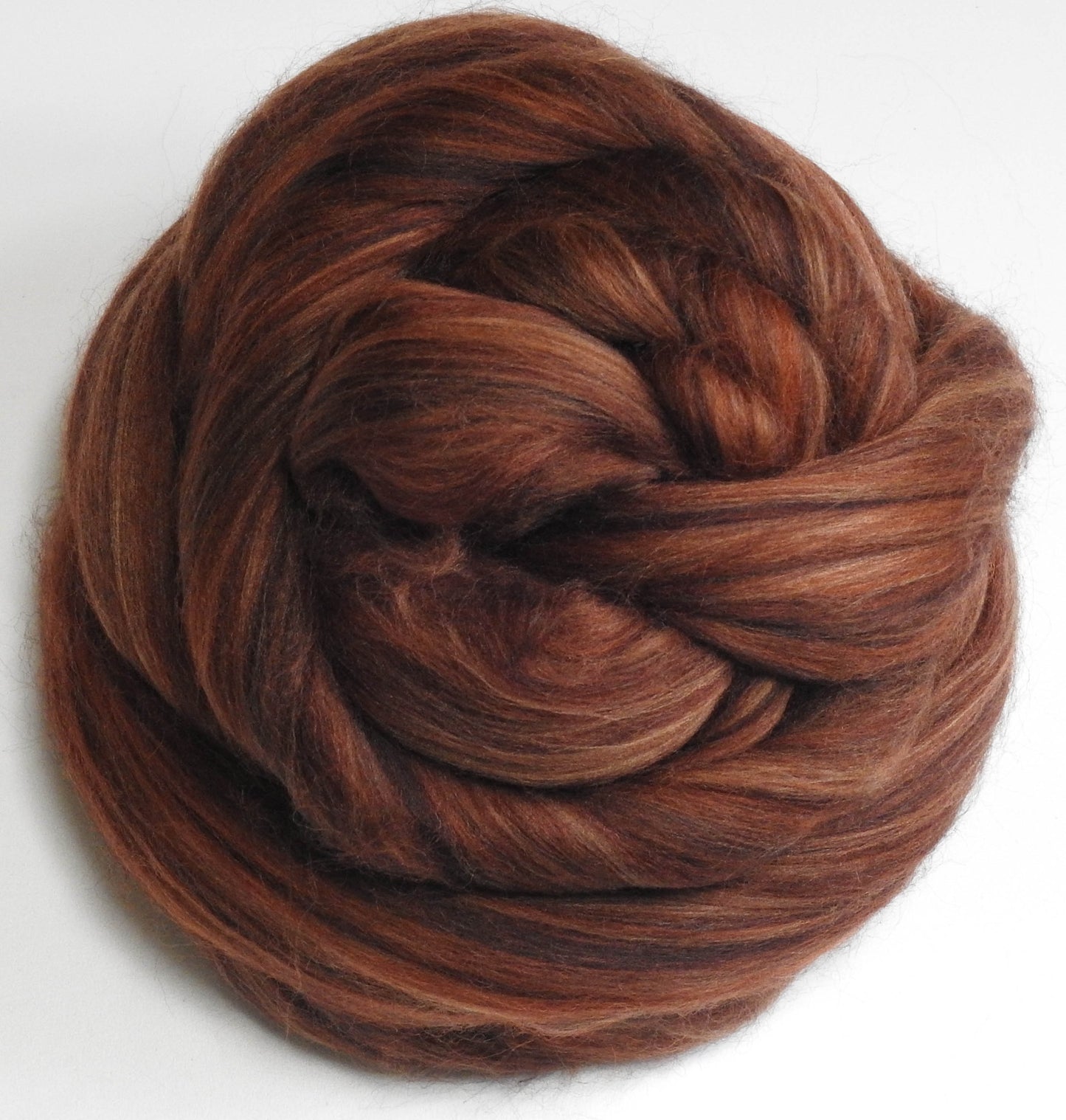 Ambered Brass - Mill-Blended Top - Merino/Bio-Nylon (75/25)