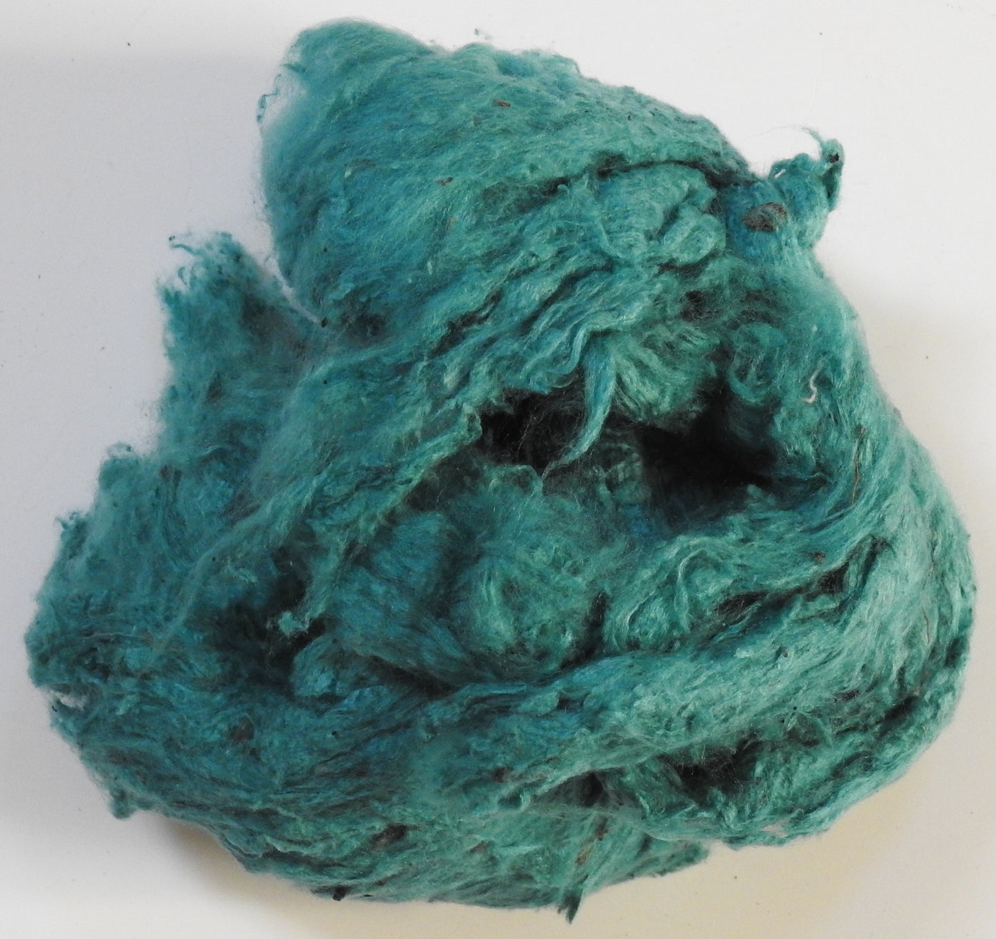 Tussah Silk Noil- Estate Green (.5 oz)