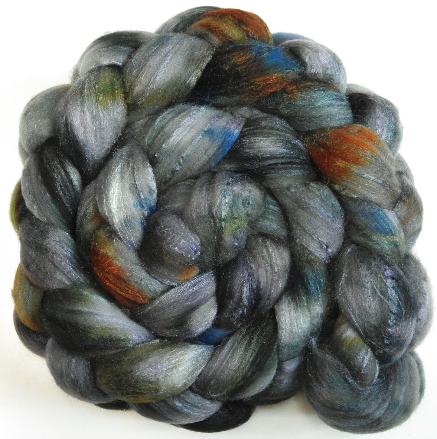 Tree Stump (5.7 oz) - Rambouillet /tussah silk (80/20)