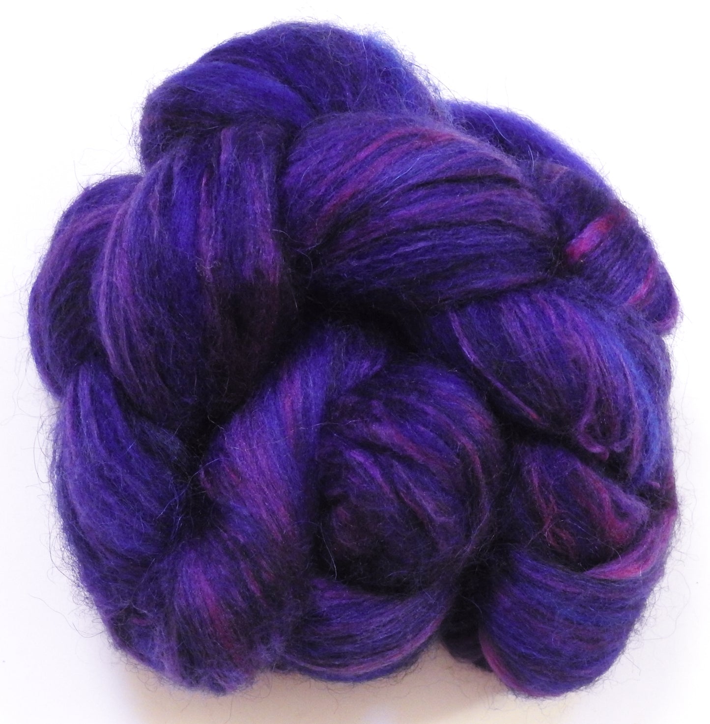 Damson Plum (3.1 oz) - 18.5 mic merino/ camel/ Cashmere/ UK alpaca (40/20/20/20)