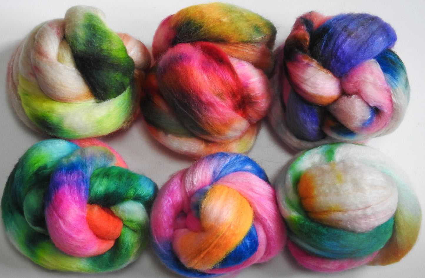 Barbie Land- Gradient Braid Set -(8.9 oz).-BFL/Silk (75/25)