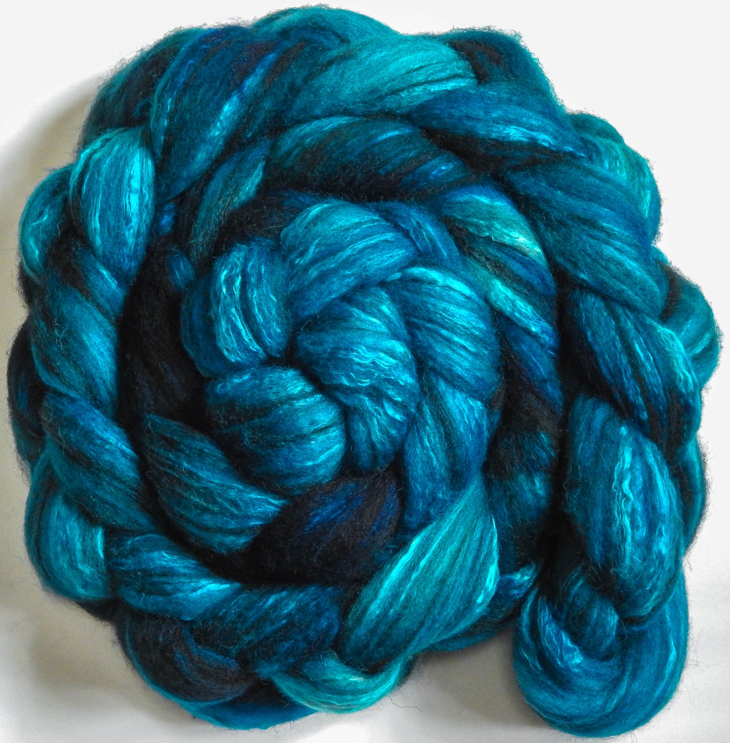 Azure (5.6 oz) - Humbug Shetland/ Mulberry Silk (75/25)