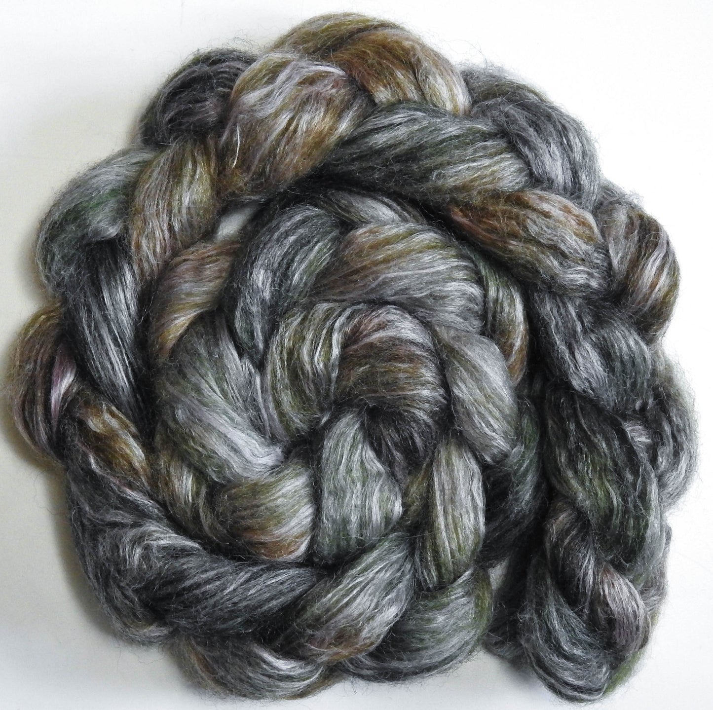 Green Tea - White-faced Woodland/ Ramie/ Llama/ Bamboo (35/35/15/15)-