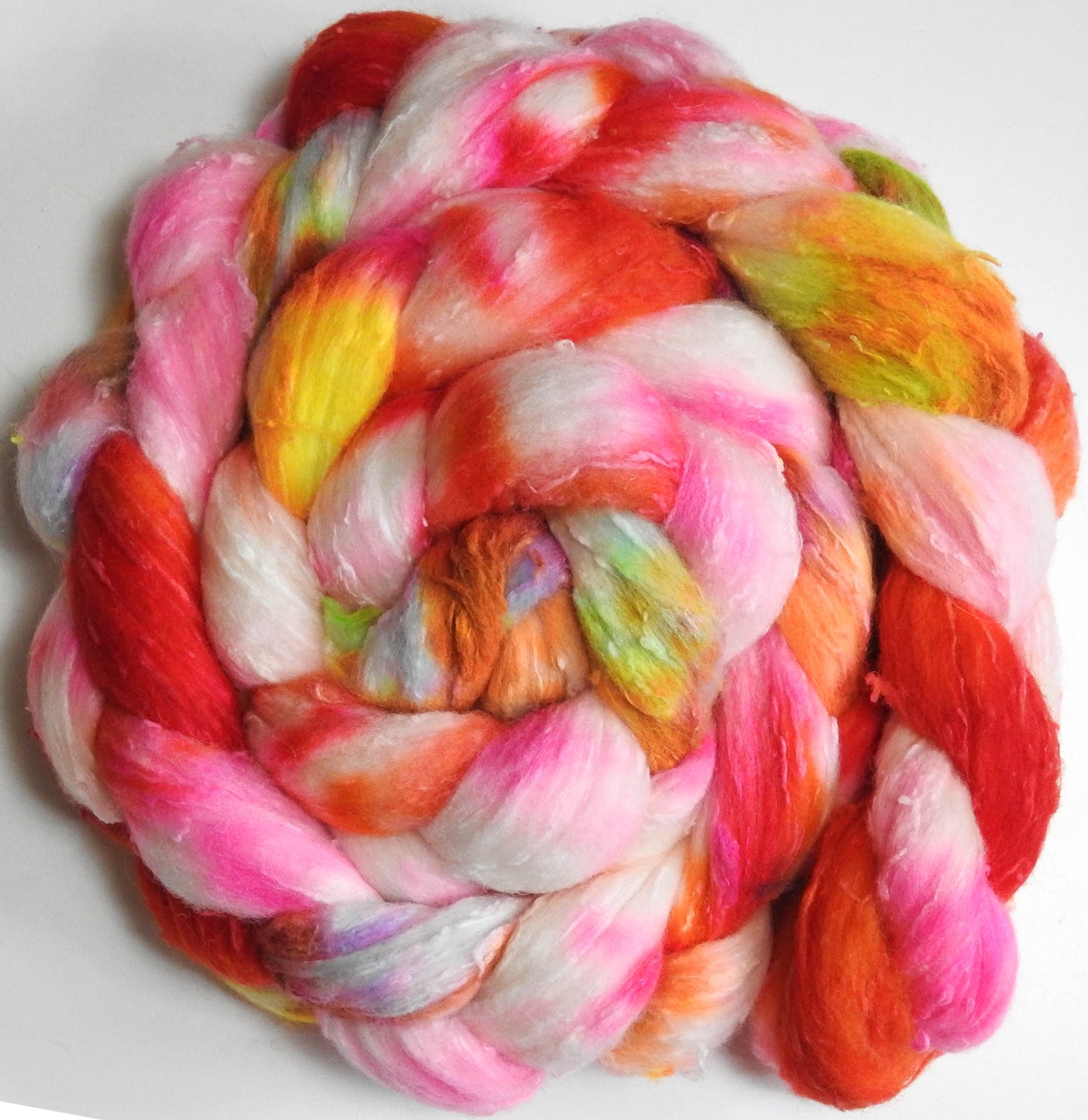 Dream House (5.7 oz) - 25 micron Merino/ Silk Slubs (70/30)