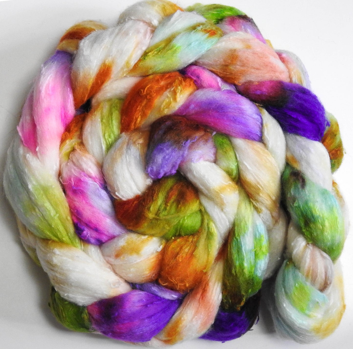 Beach Party (5.8 oz) - 25 micron Merino/ Silk Slubs (70/30)