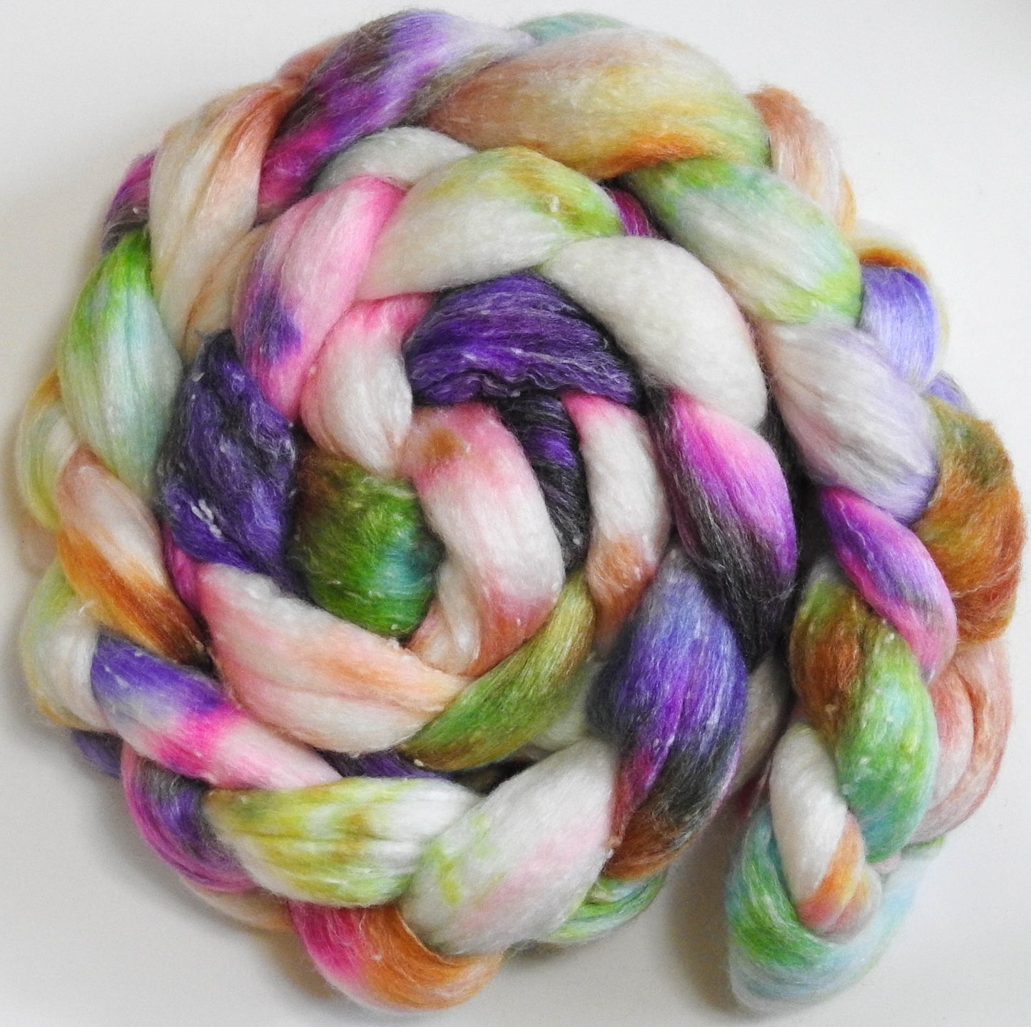 Beach Party (5.7 oz) - Merino/ Bamboo/ Tweed Blend (⅓ each)