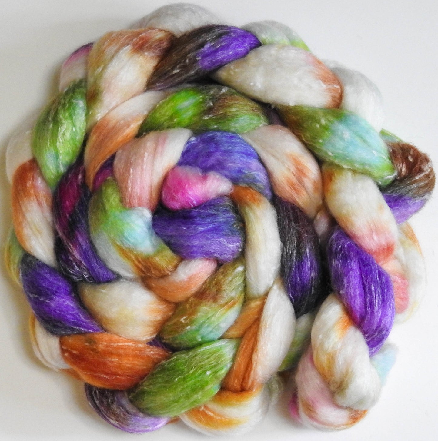 Beach Party (5.7 oz) - Merino/ Bamboo/ Tweed Blend (⅓ each)