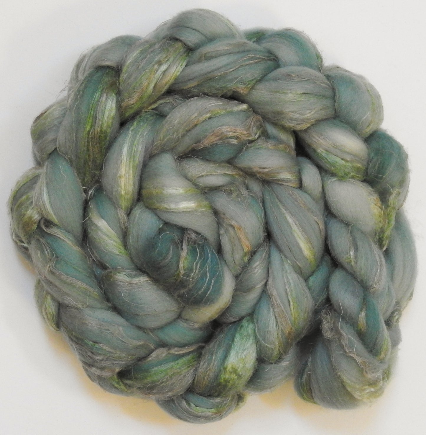 Silver Sage (5.5 oz) - Merino/ Tussah Silk/ Natural Flax (50/25/25)