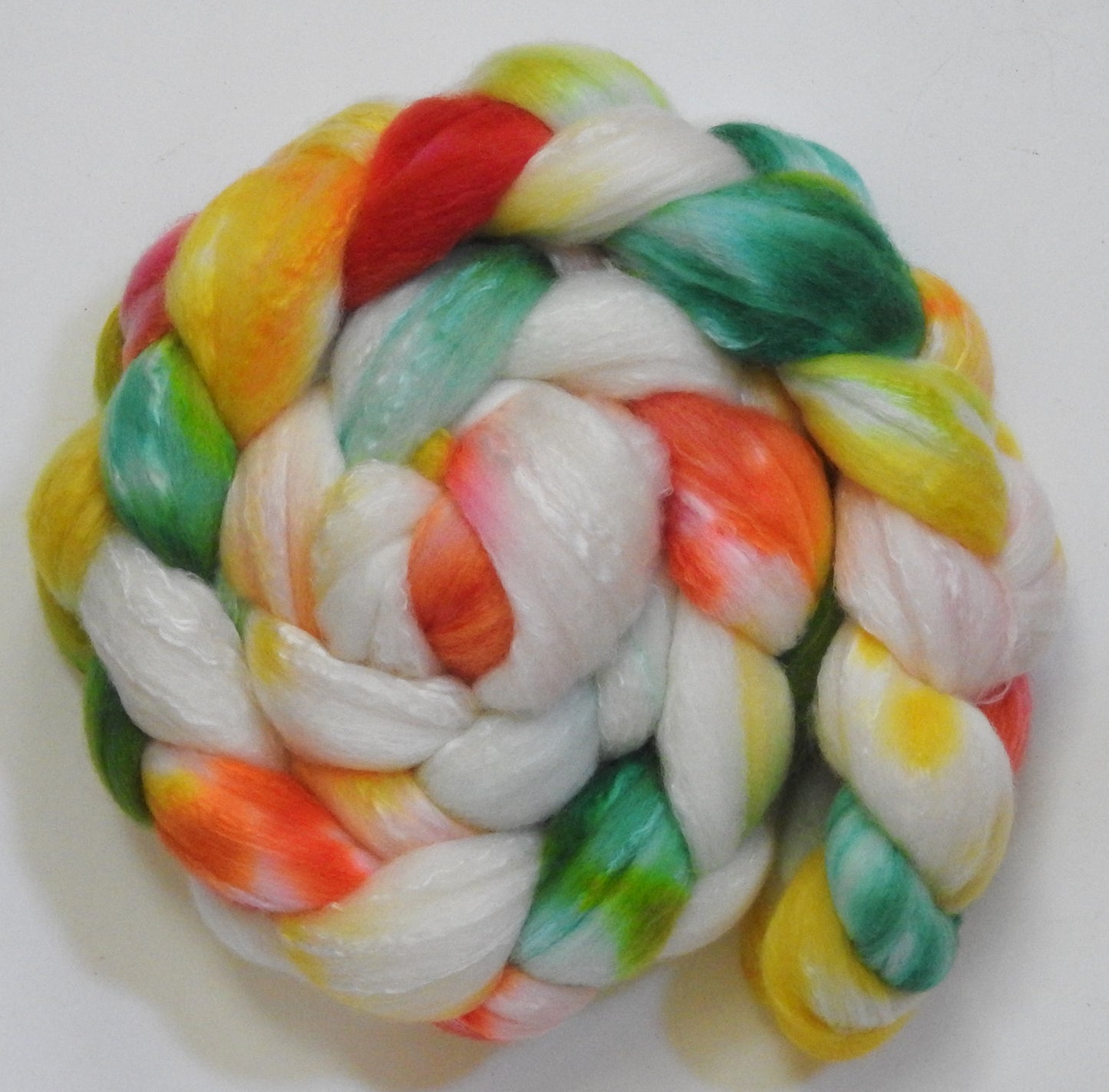 Italian Ice (5.5 oz) - Organic Polwarth/Mulberry silk (80/20)