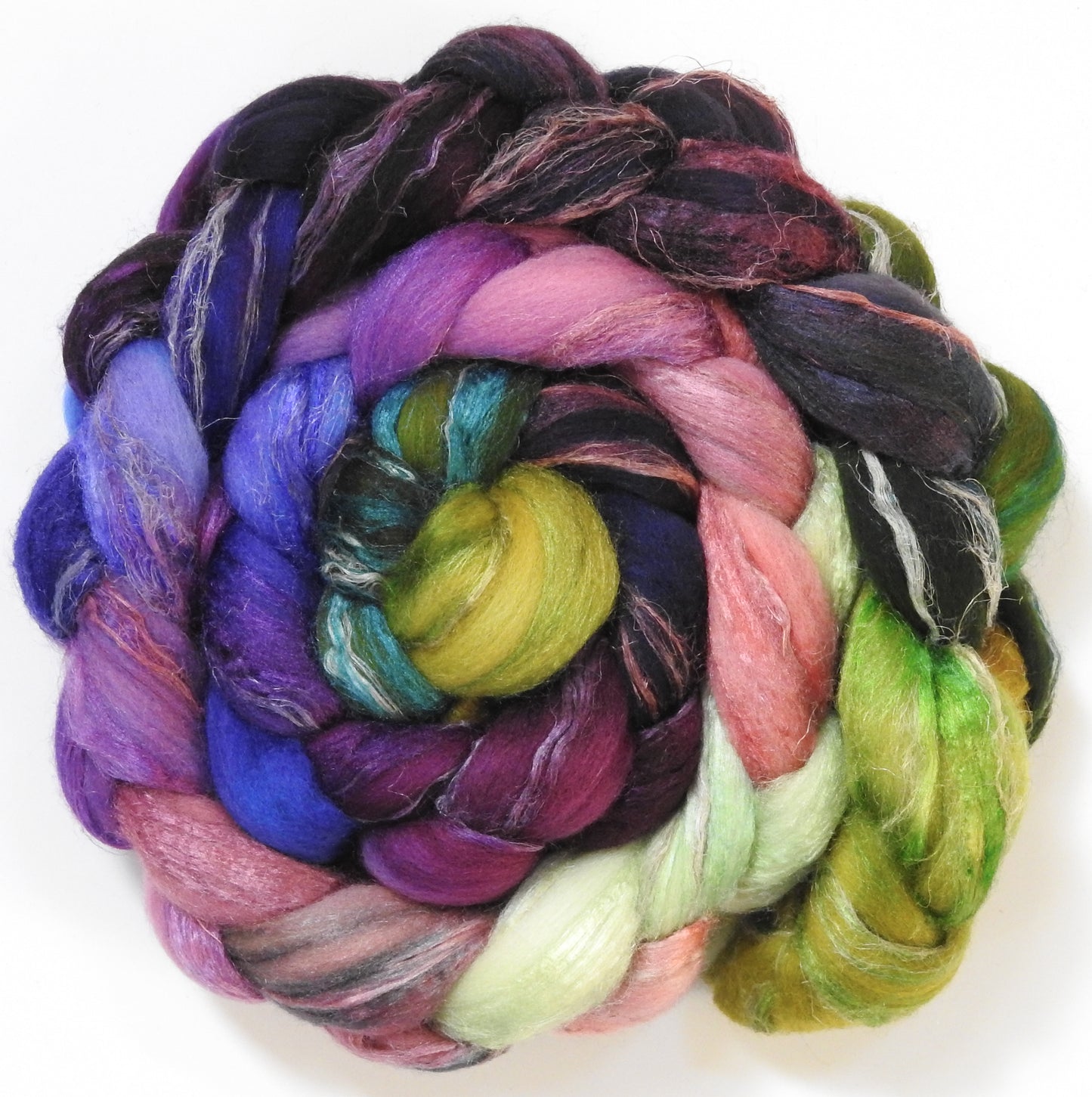 Fresh Fig (5.5 oz) - Merino/ Tussah Silk/ Natural Flax (50/25/25)