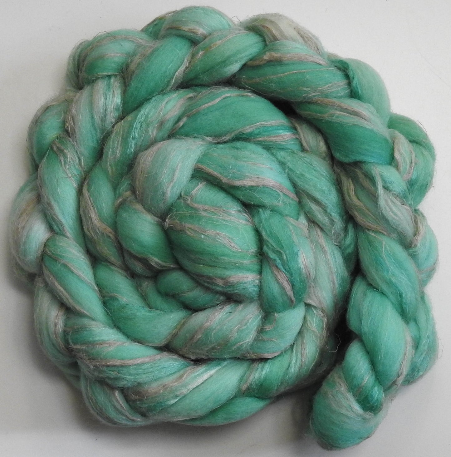 Verdigris (5.7 oz) - Merino/ Tussah Silk/ Natural Flax (50/25/25)
