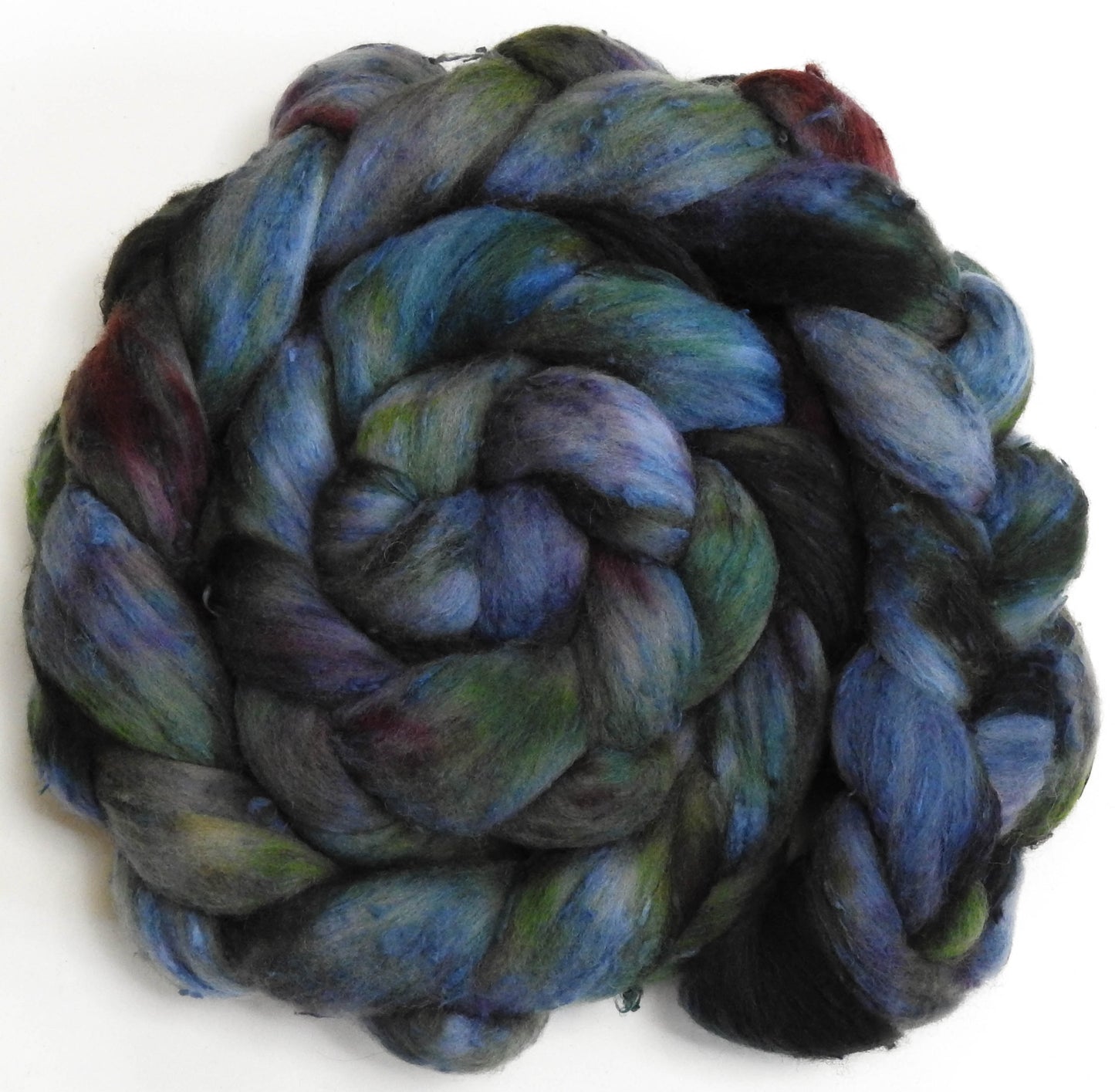 Drizzle (5.8 oz)- 25 micron Merino/ Silk Slubs (70/30)