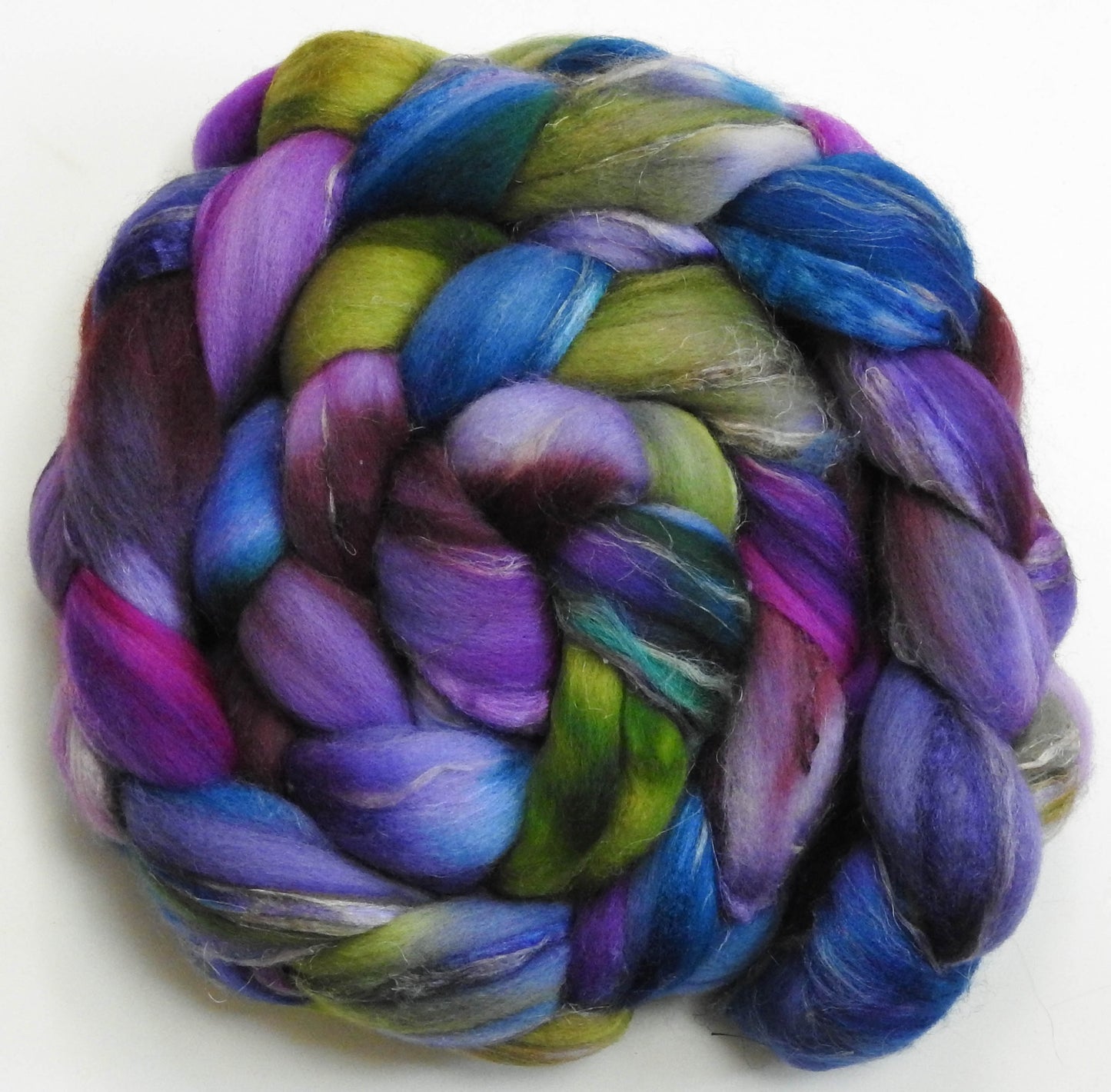 Sea Holly (5.9 oz) - Merino/ Tussah Silk/ Natural Flax (50/25/25)