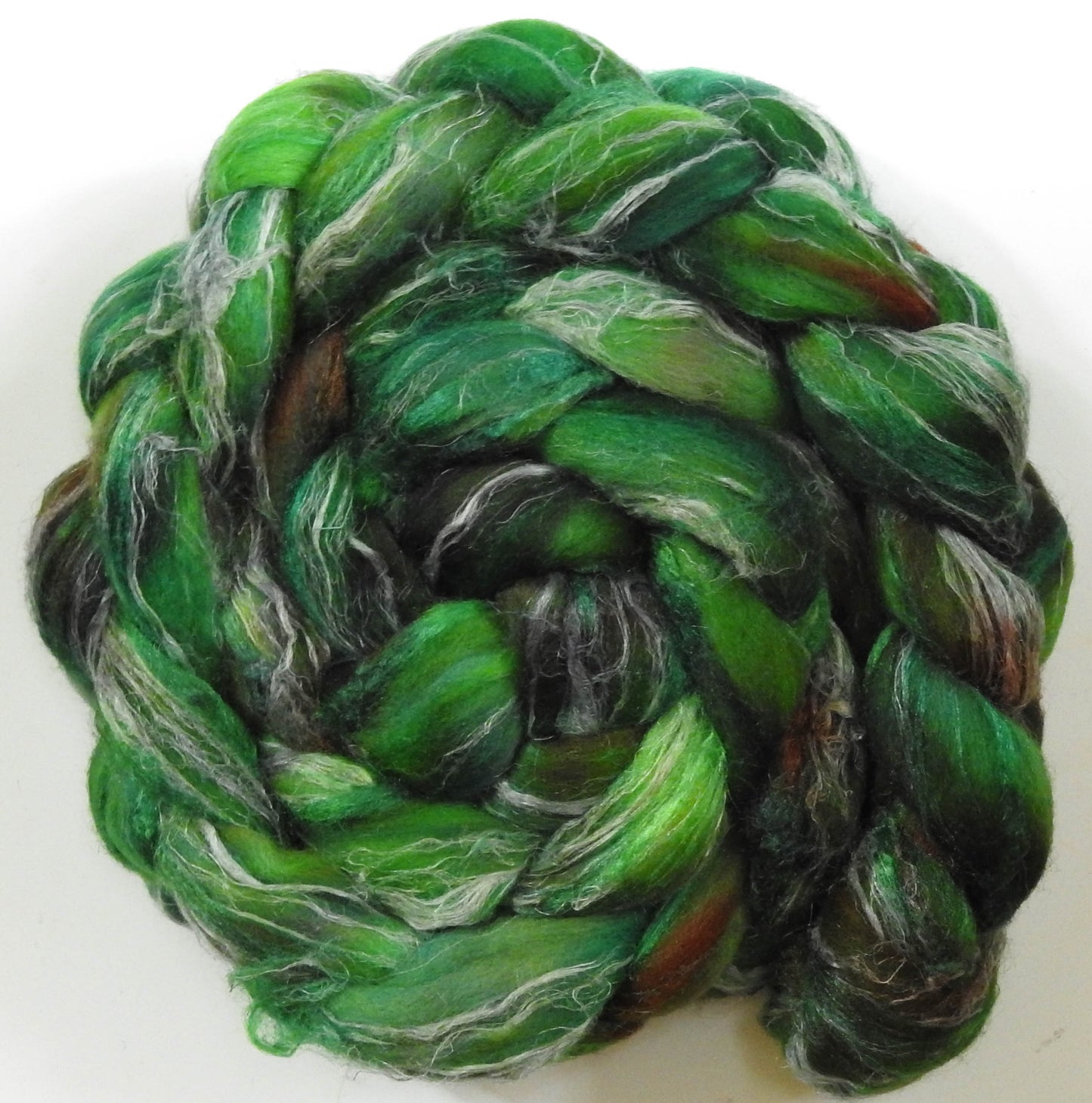 Treetops (5.9 oz) - Merino/ Tussah Silk/ Natural Flax (50/25/25)